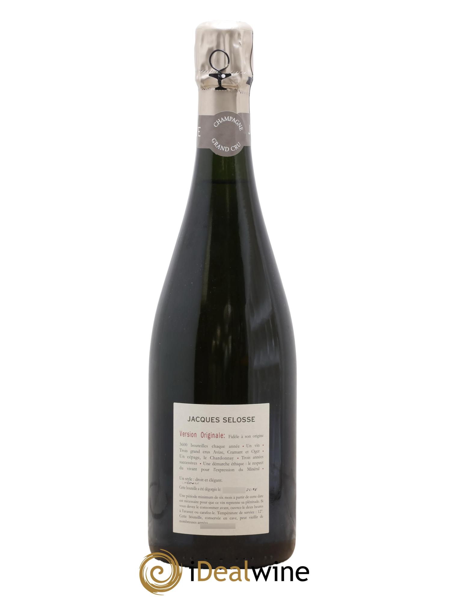 Version Originale Jacques Selosse - Lot de 1 bouteille - 1
