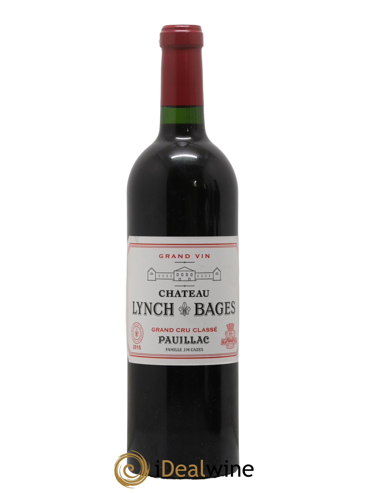 Château Lynch Bages 5ème Grand Cru Classé 2015 - Lot de 1 bouteille - 0