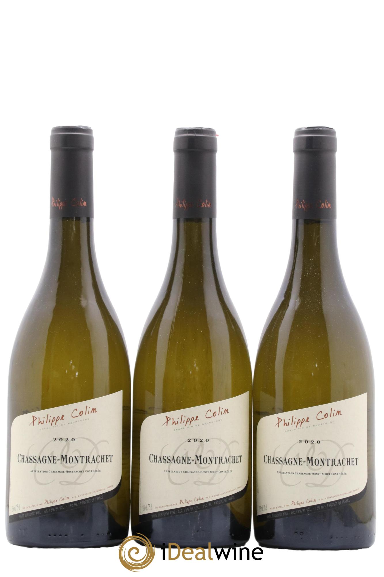 Chassagne-Montrachet Philippe Colin 2020 - Lot de 3 bouteilles - 0