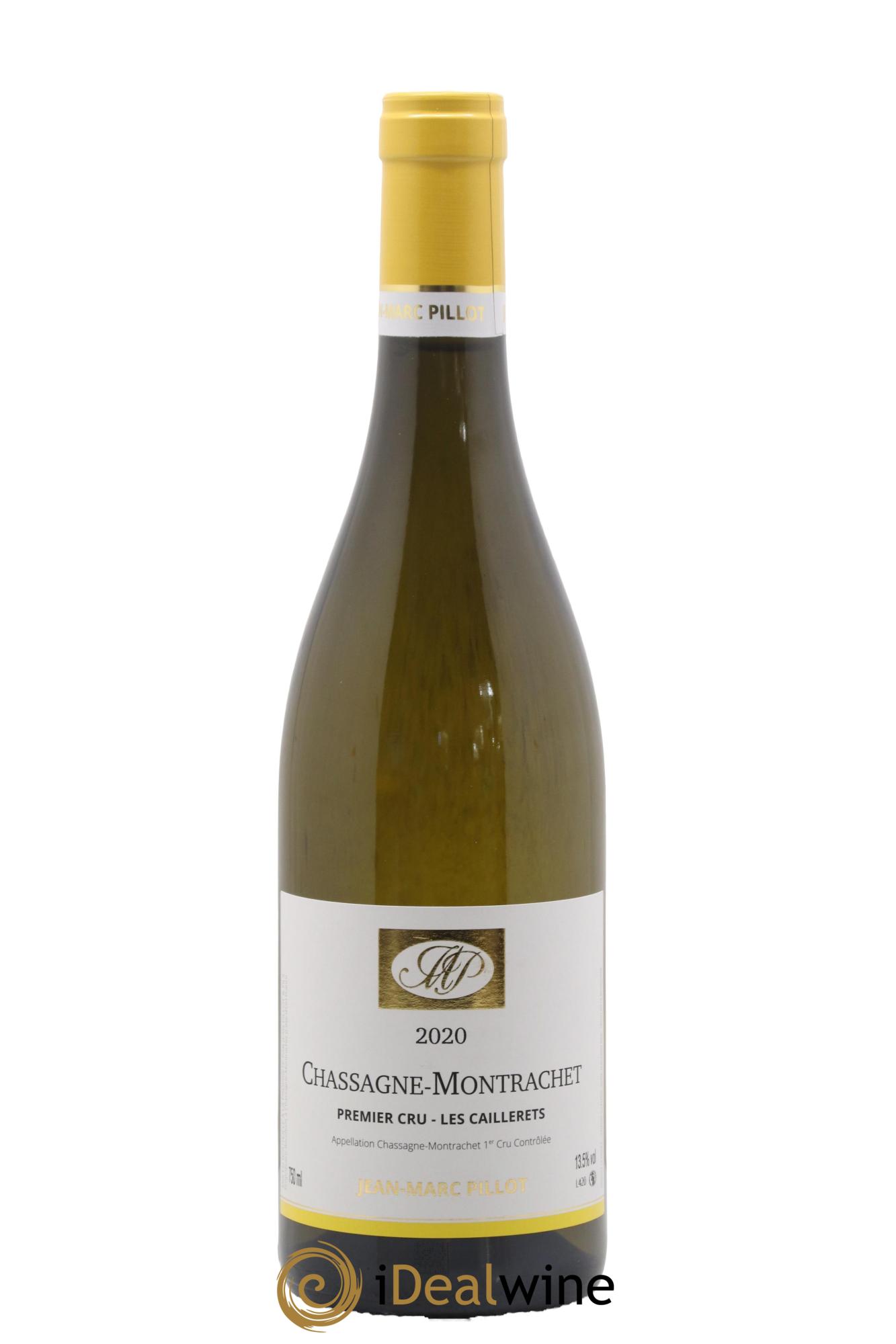 Chassagne-Montrachet 1er Cru Les Caillerets Jean-Marc Pillot et Fils (Domaine) 2020 - Lot de 1 bouteille - 0