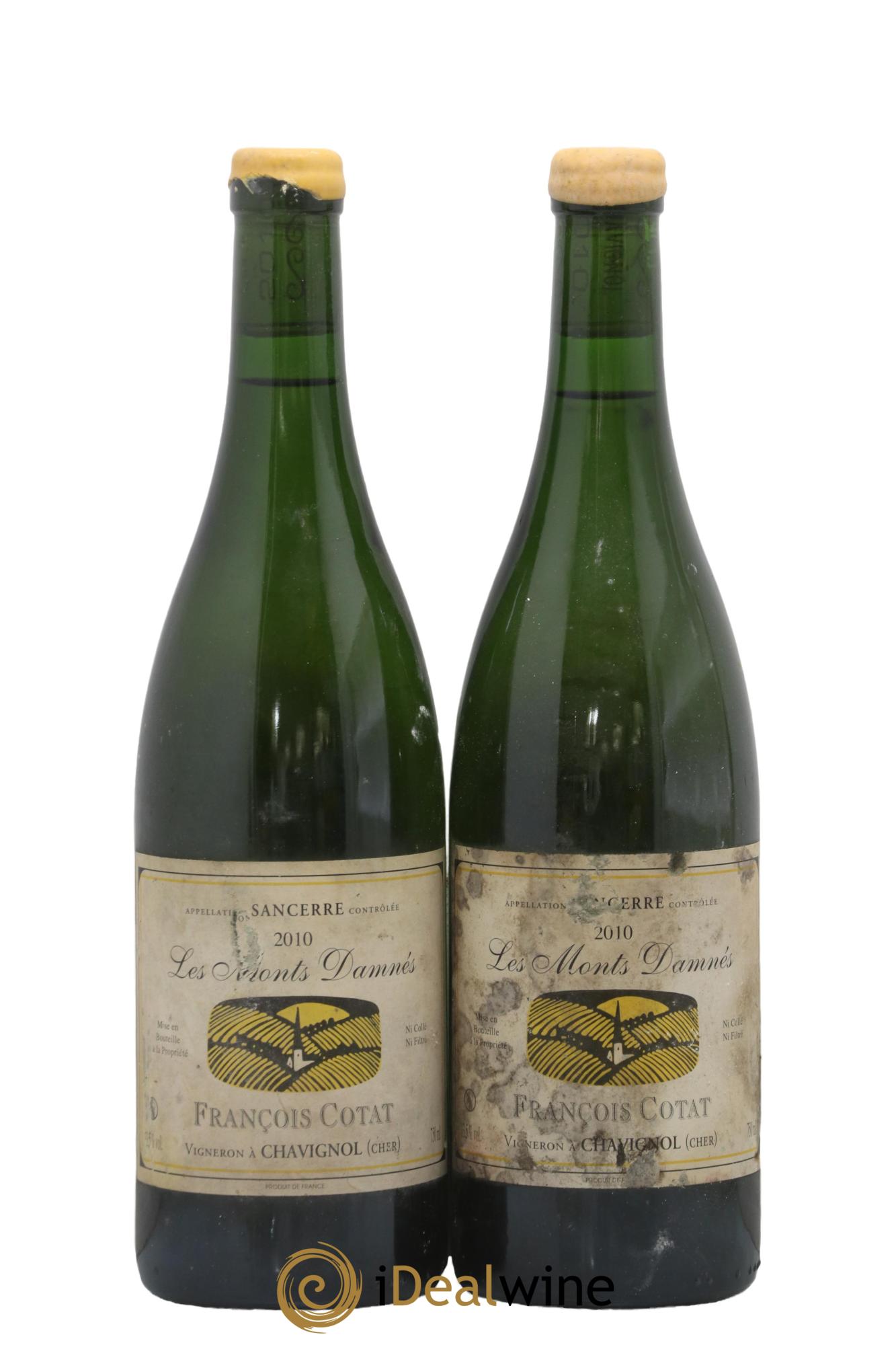 Sancerre Les Monts Damnés François Cotat 2010 - Lot de 2 bouteilles - 0