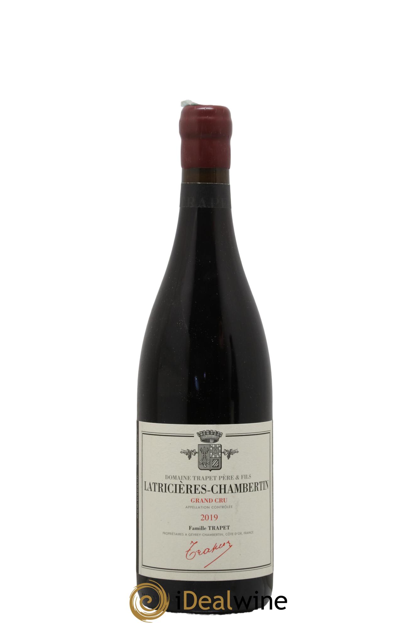 Latricières-Chambertin Grand Cru Domaine Trapet 2019 - Lot de 1 bouteille - 0