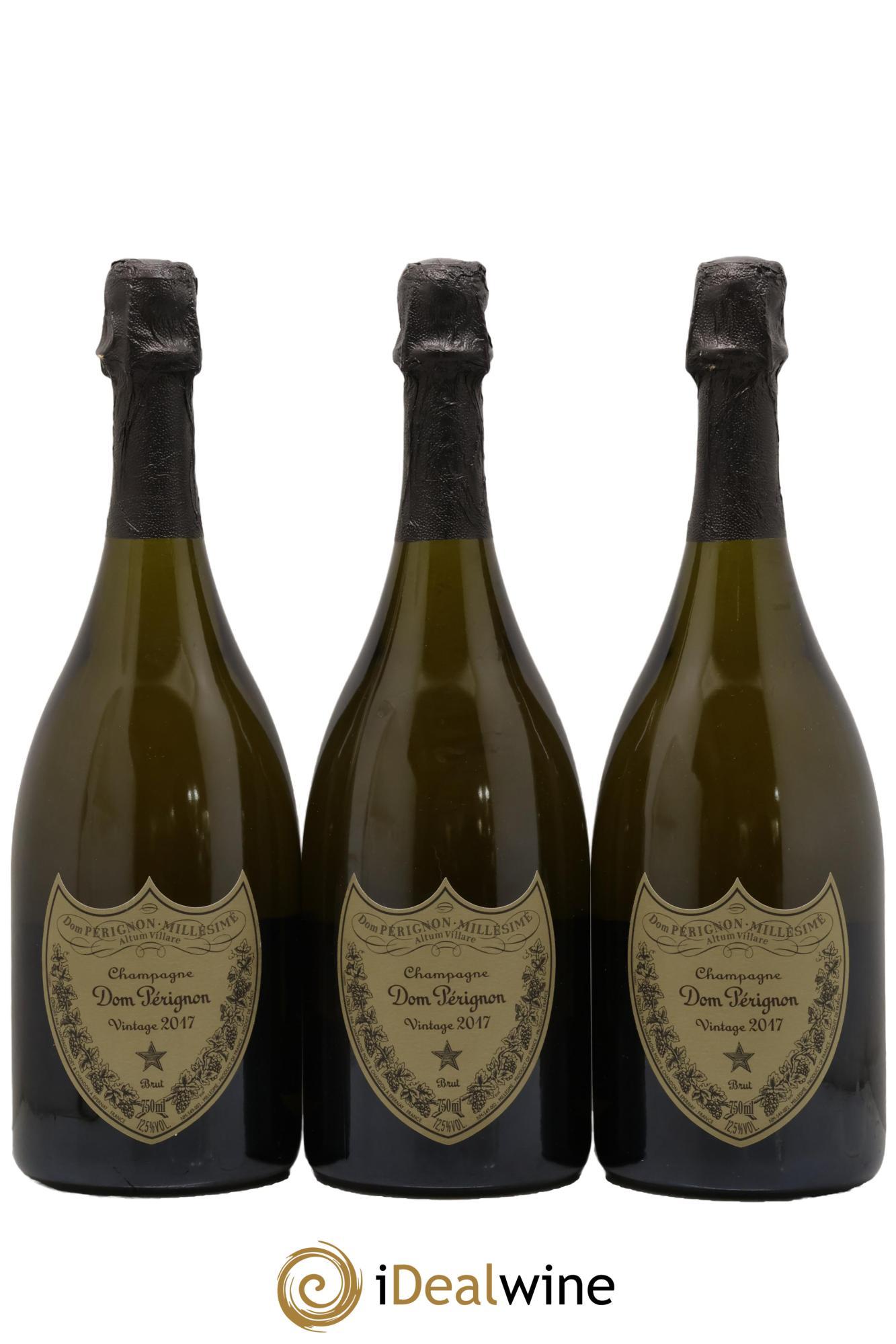 Brut Dom Pérignon 2017 - Lot de 3 bouteilles - 0