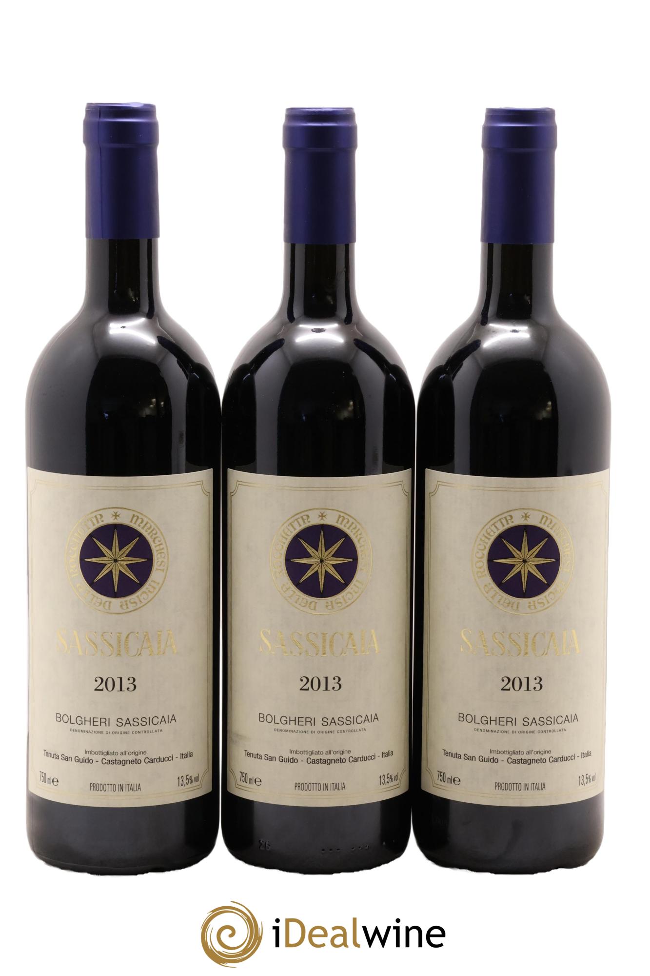 Bolgheri DOC Sassicaia Tenuta San Guido 2013 - Lot de 12 bouteilles - 5