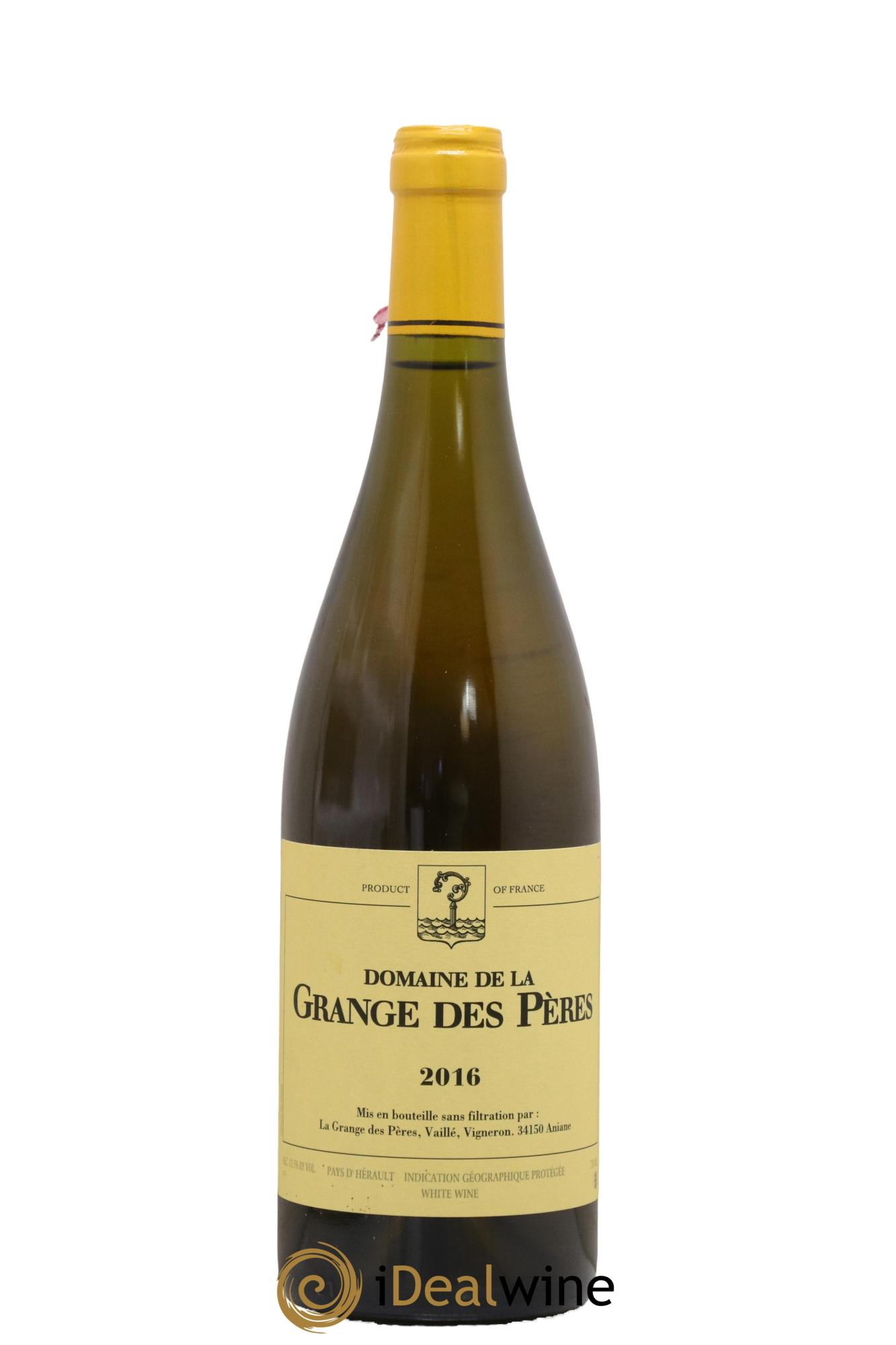 Pays d'Hérault Grange des Pères Laurent Vaillé 2016 - Lot de 1 bouteille - 0