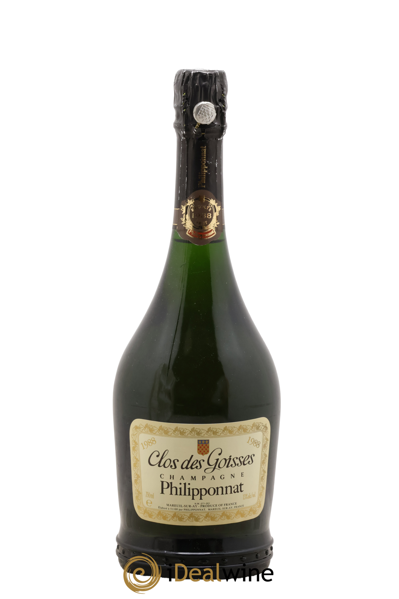Clos des Goisses Philipponnat 1988 - Lot of 1 bottle - 0