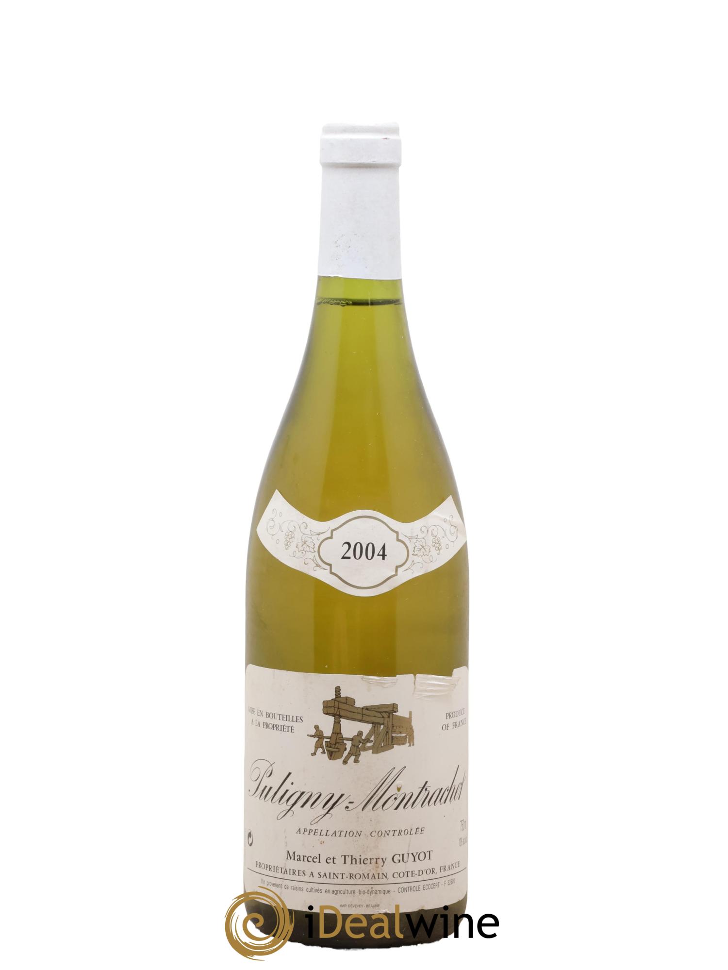 Puligny-Montrachet Thierry Guyot 2004 - Lot de 1 bouteille - 0