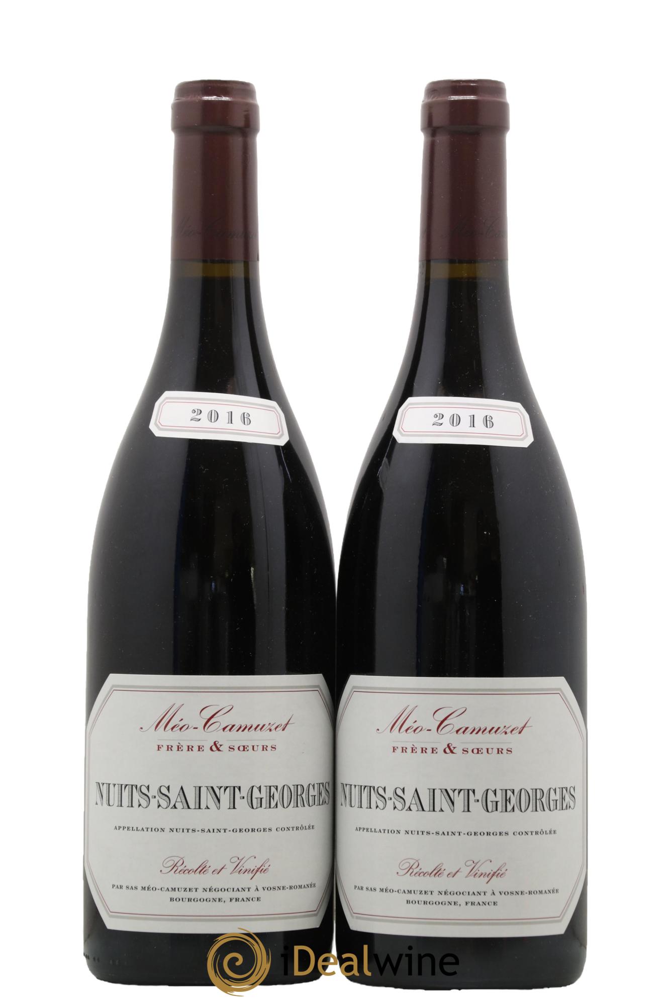 Nuits-Saint-Georges Méo-Camuzet (Frère & Soeurs) 2016 - Posten von 2 Flaschen - 0