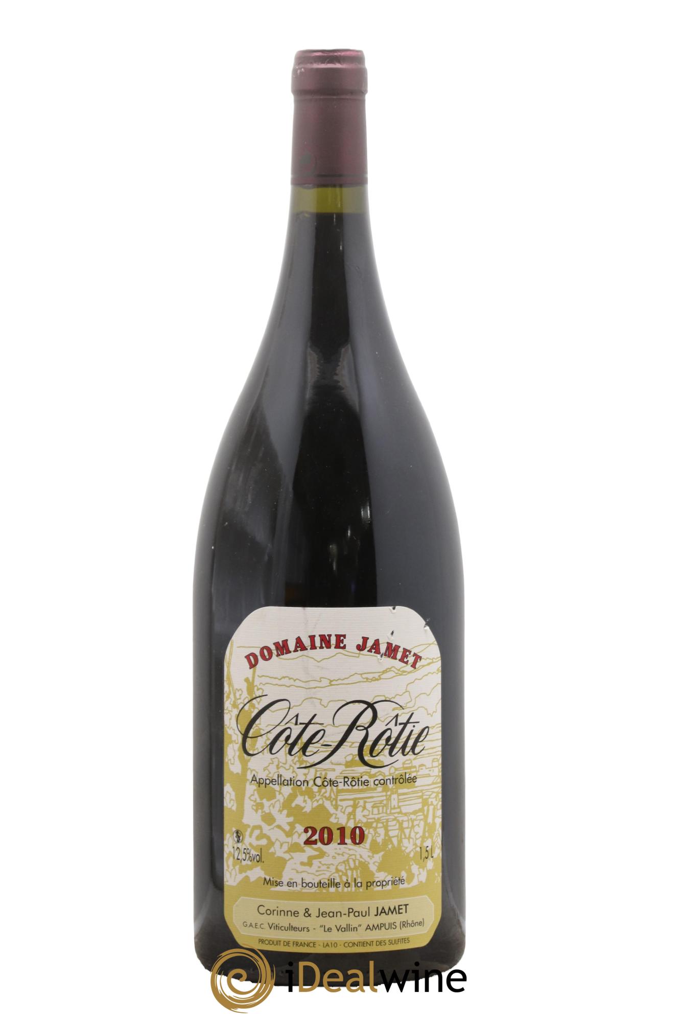 Côte-Rôtie Jamet (Domaine) 2010 - Posten von 1 Magnum - 0