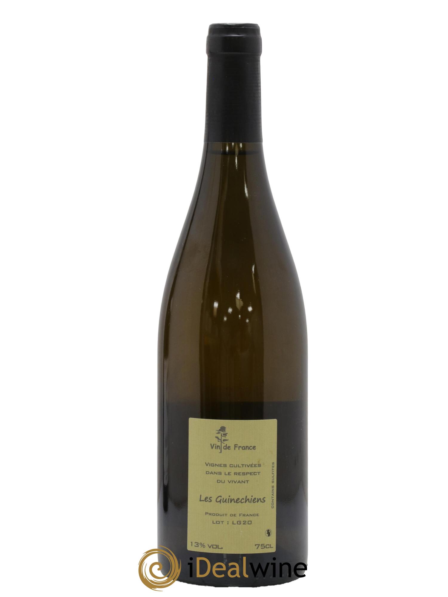 Vin de France Les Guinechiens Benoit Courault 2020 - Lot de 1 bouteille - 1