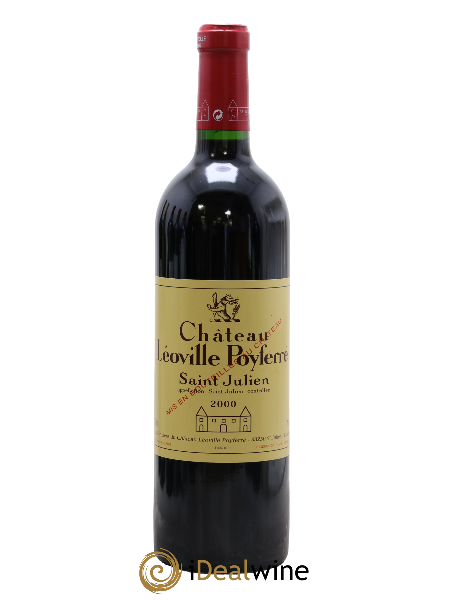 Château Léoville Poyferré 2ème Grand Cru Classé 2000 - Posten von 1 Flasche - 0
