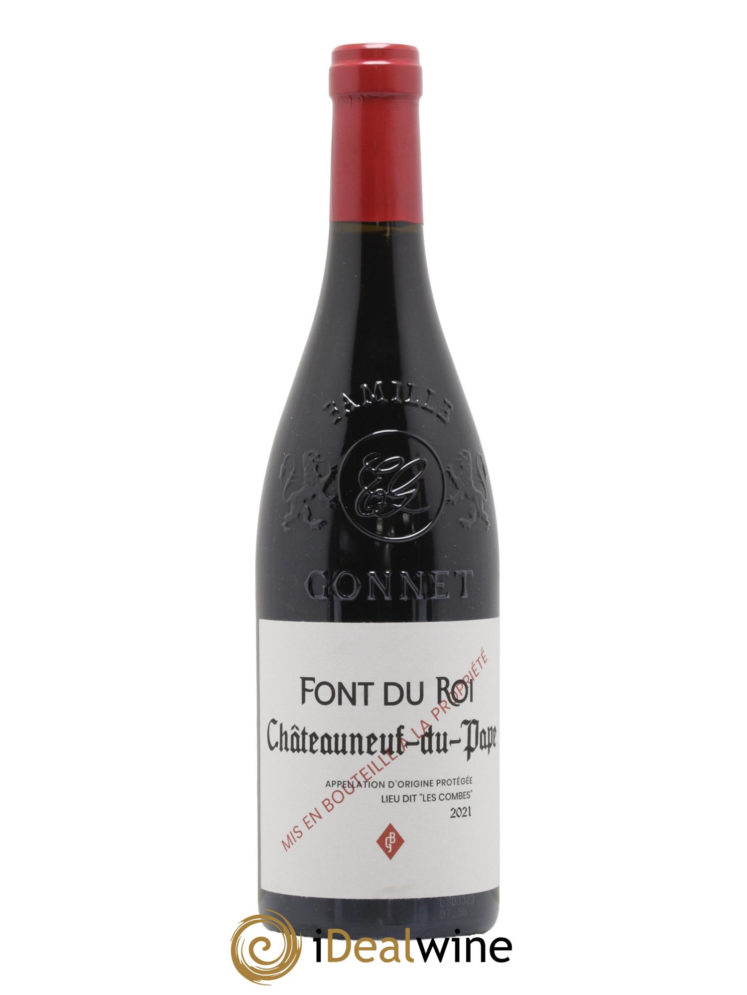 Châteauneuf-du-Pape Domaine Font Roi Les Combes 2021 - Lot de 1 bouteille - 0