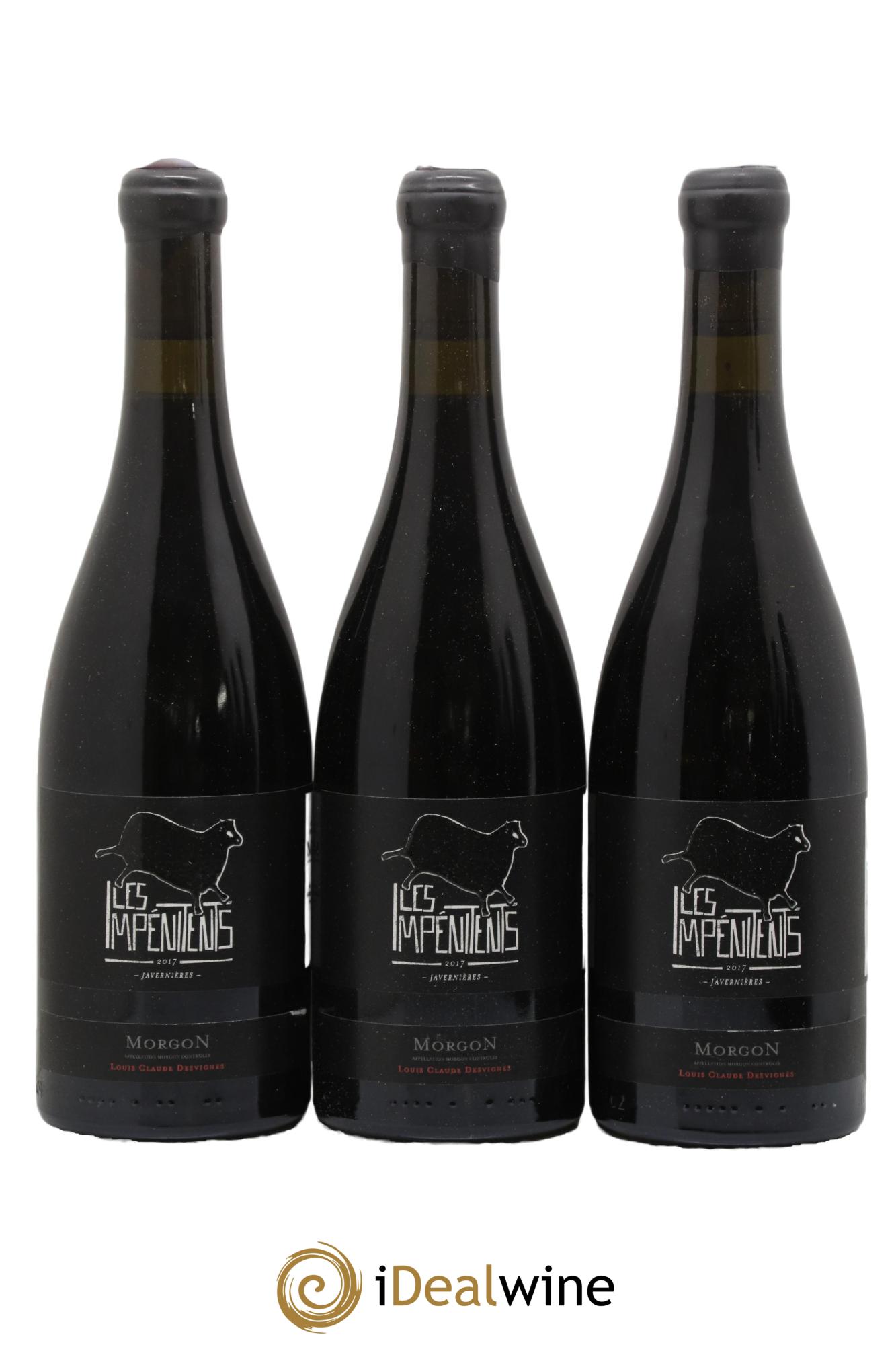 Morgon Javernières Les Impénitents Louis-Claude Desvignes 2017 - Lot de 3 bouteilles - 0