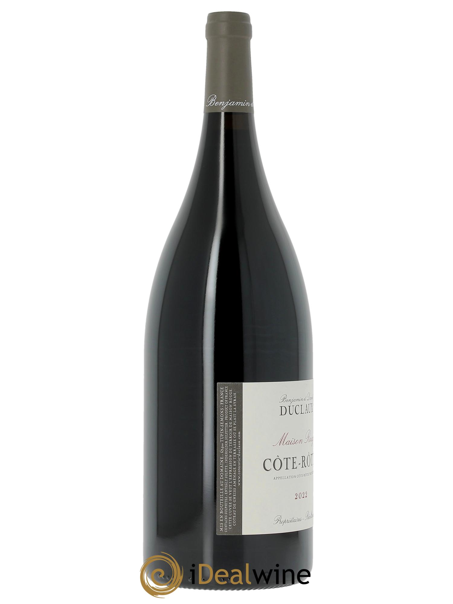 Côte-Rôtie Maison Rouge Domaine Duclaux  2022 - Lotto di 1 magnum - 2