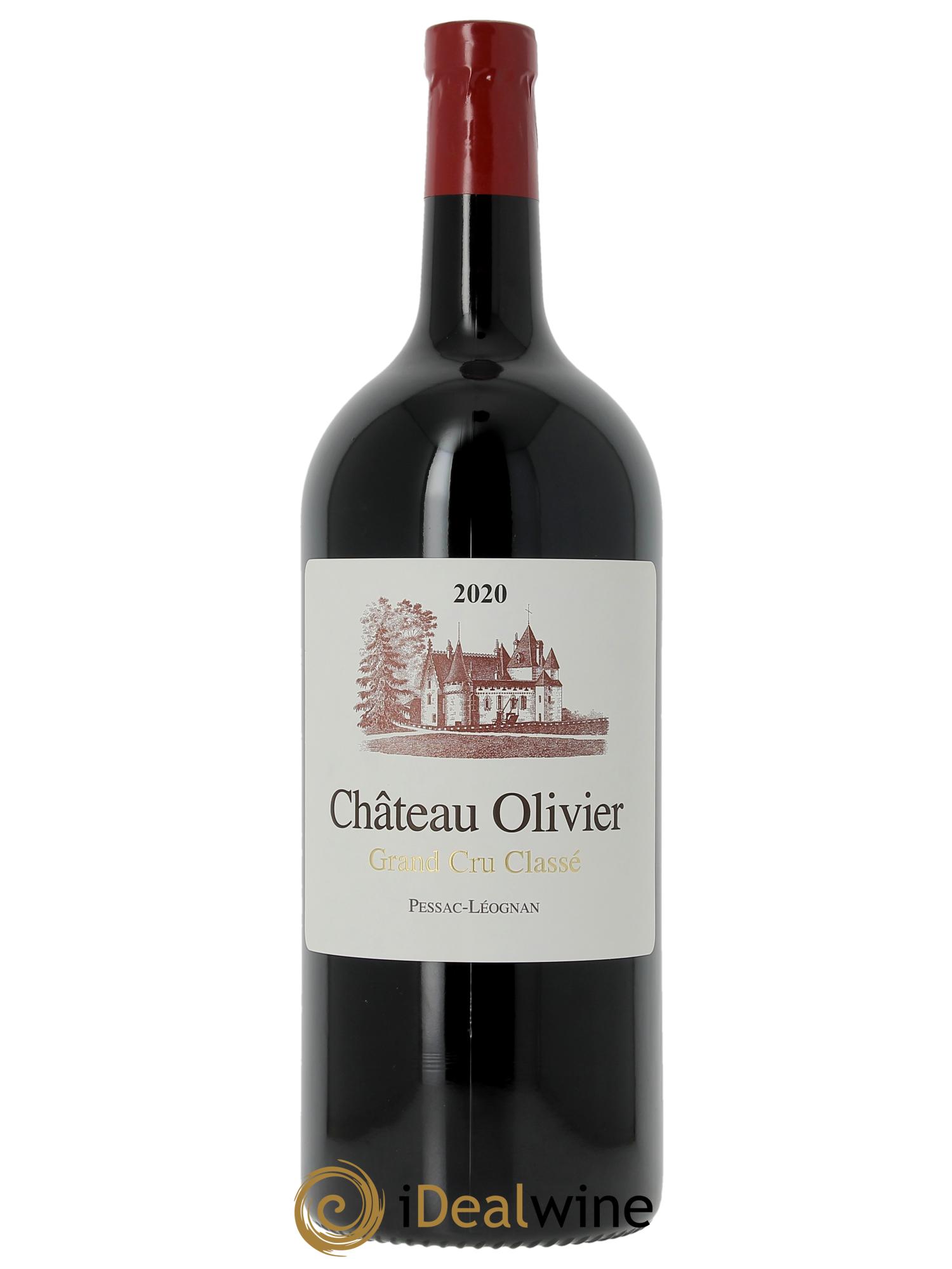 Château Olivier Cru Classé de Graves  2020 - Lot de 1 double magnum - 1