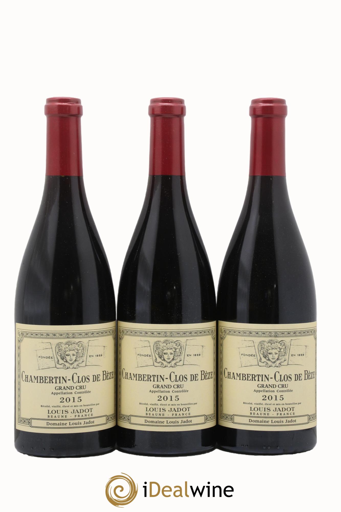 Chambertin Clos de Bèze Grand Cru Domaine Louis Jadot 2015 - Lot de 6 bouteilles - 3