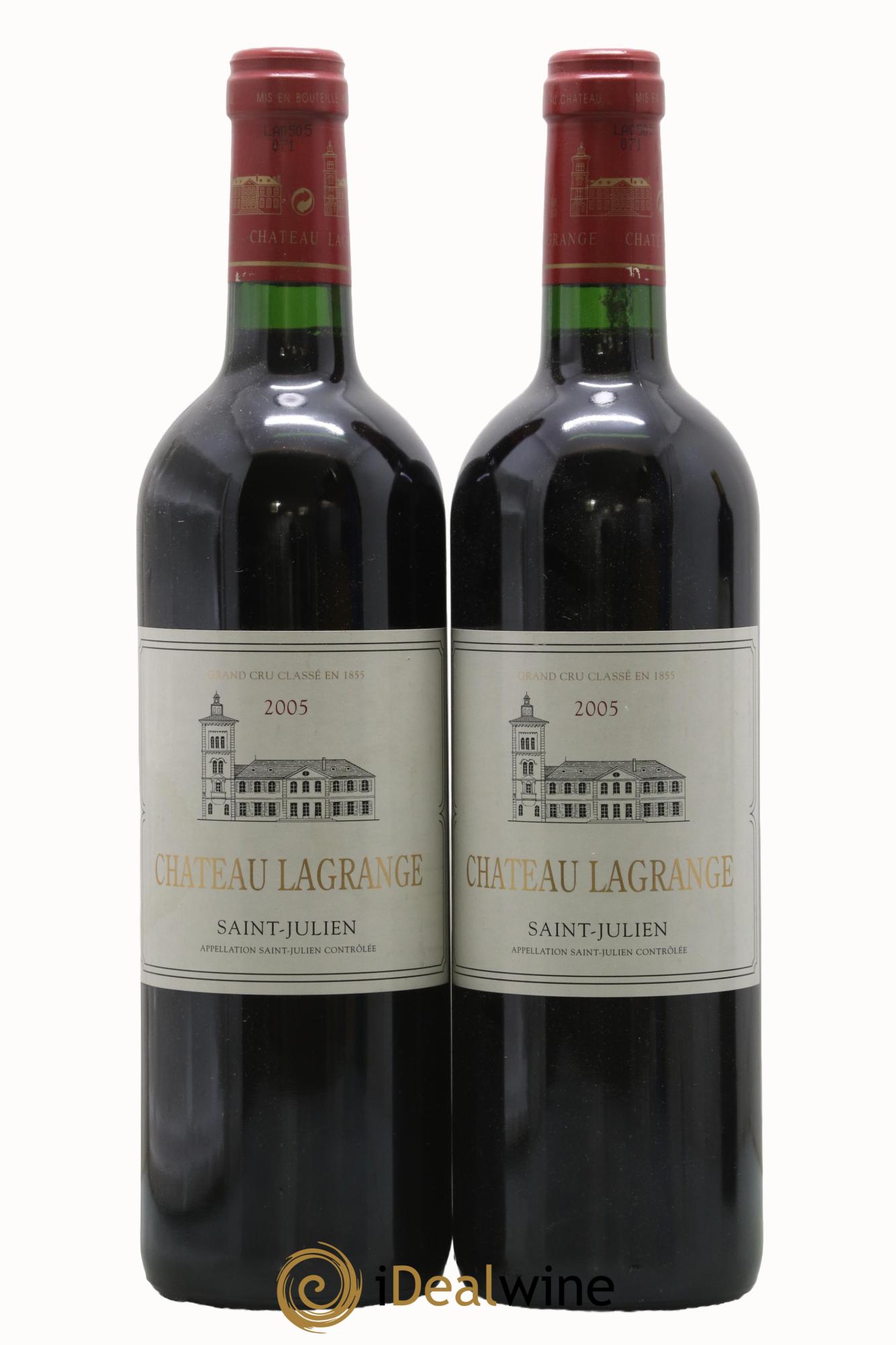 Château Lagrange 3ème Grand Cru Classé 2005 - Lot of 2 bottles - 0