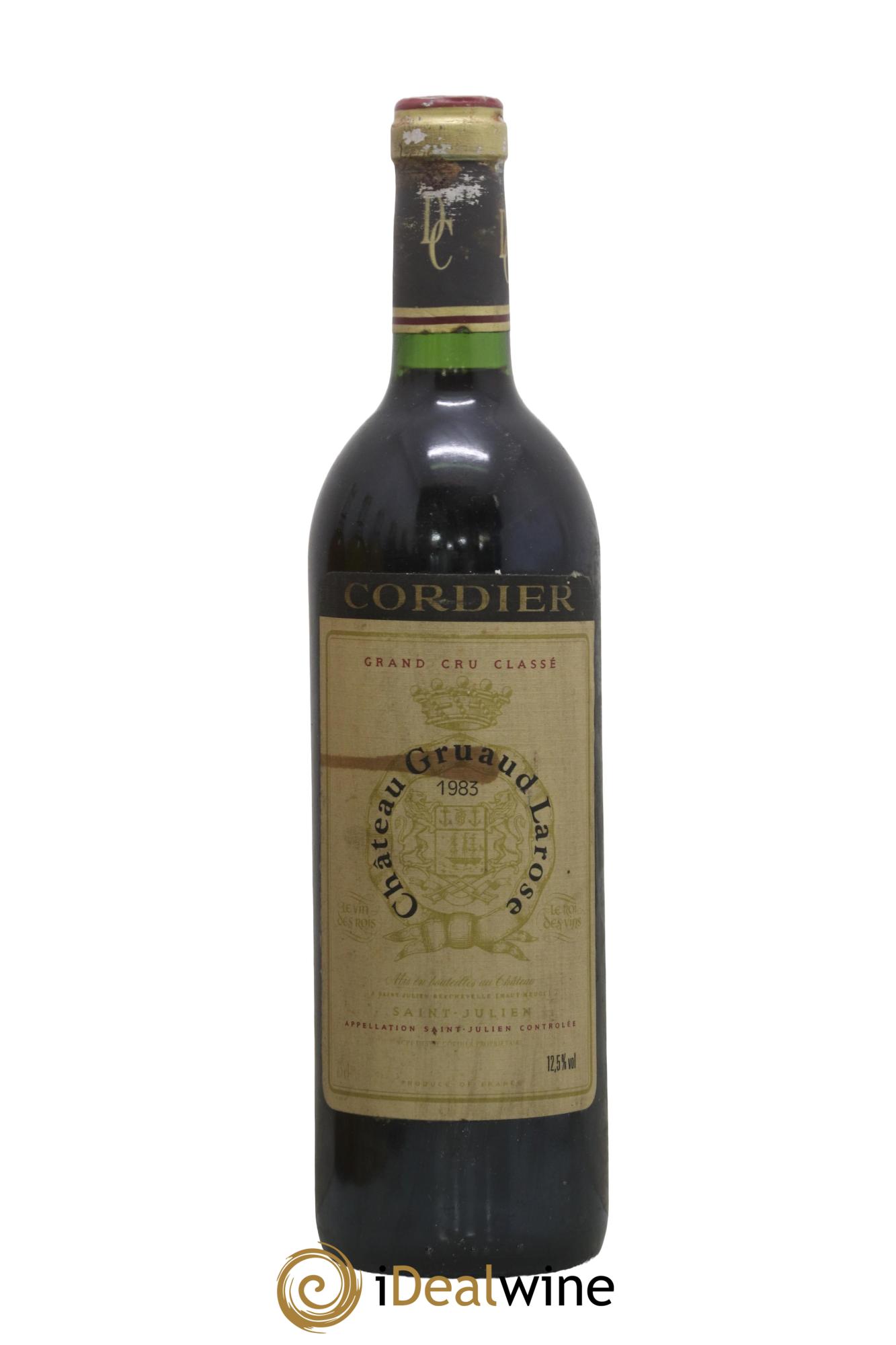 Château Gruaud Larose 2ème Grand Cru Classé 1983 - Lot de 1 bouteille - 0