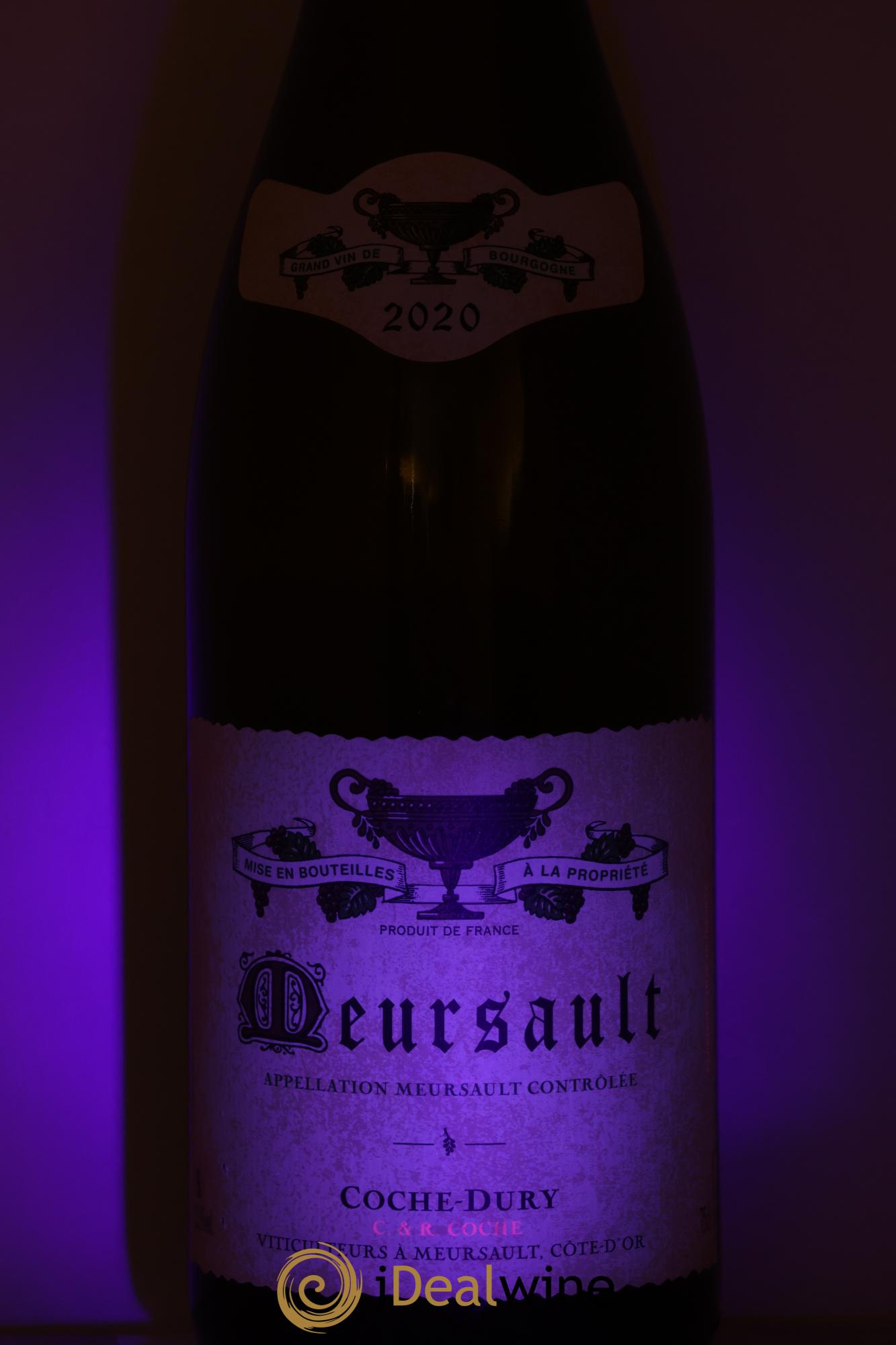 Meursault Coche Dury (Domaine) 2020 - Lot de 1 bouteille - 1