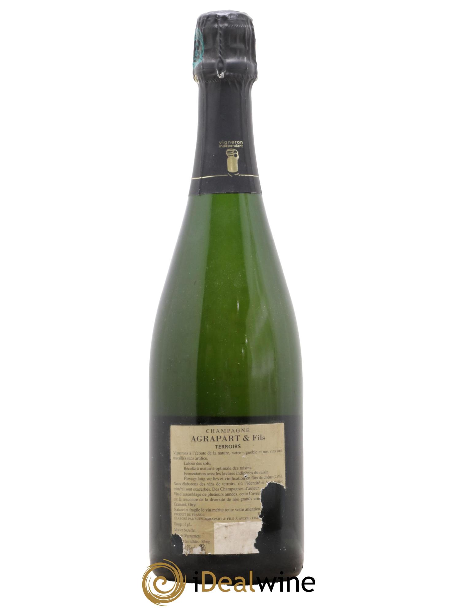 Terroirs Blanc de Blancs Extra-Brut Agrapart & Fils - Lot of 1 bottle - 1