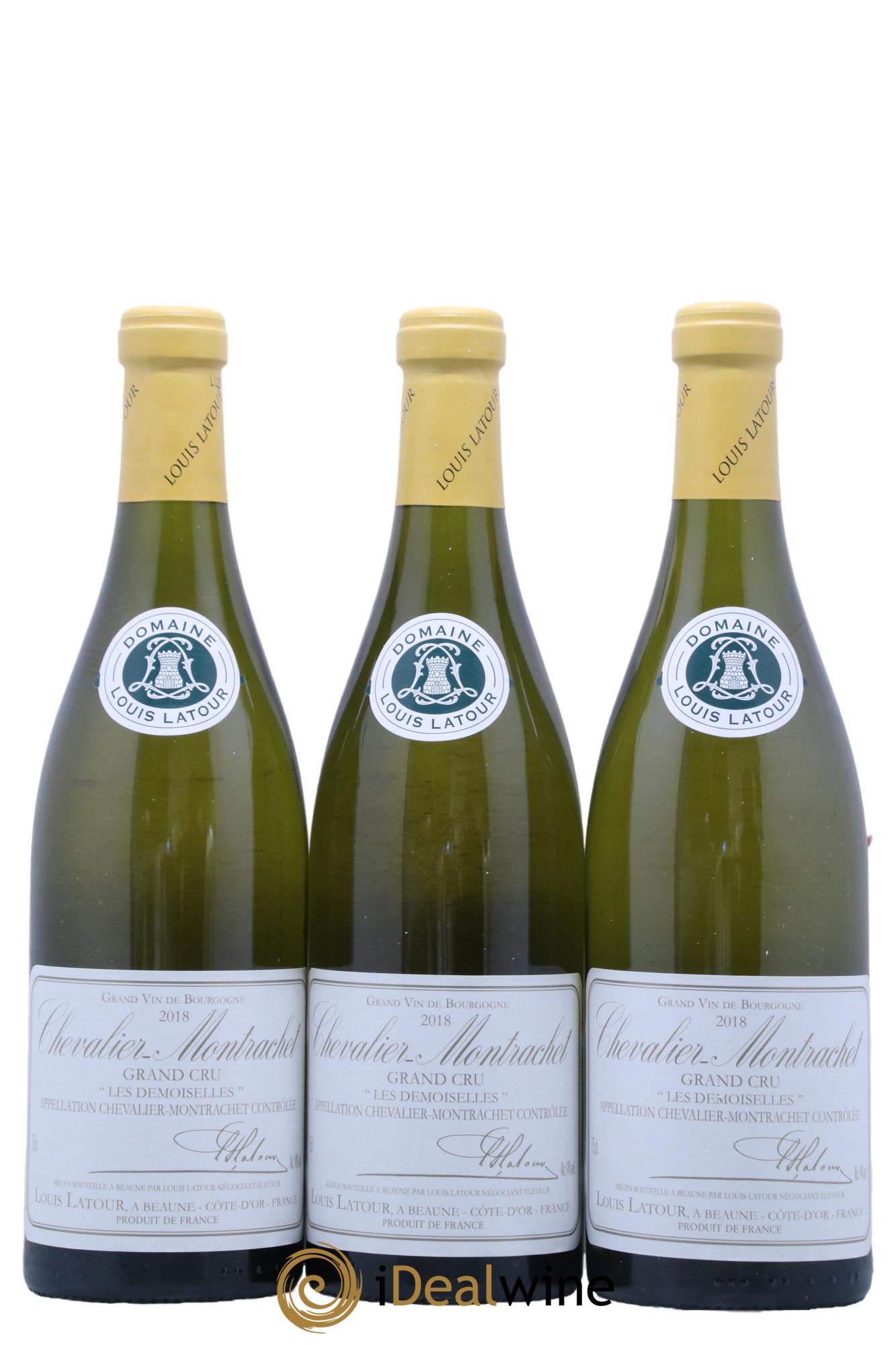 Chevalier-Montrachet Grand Cru Les Demoiselles Louis Latour  2018 - Posten von 6 Flaschen - 3