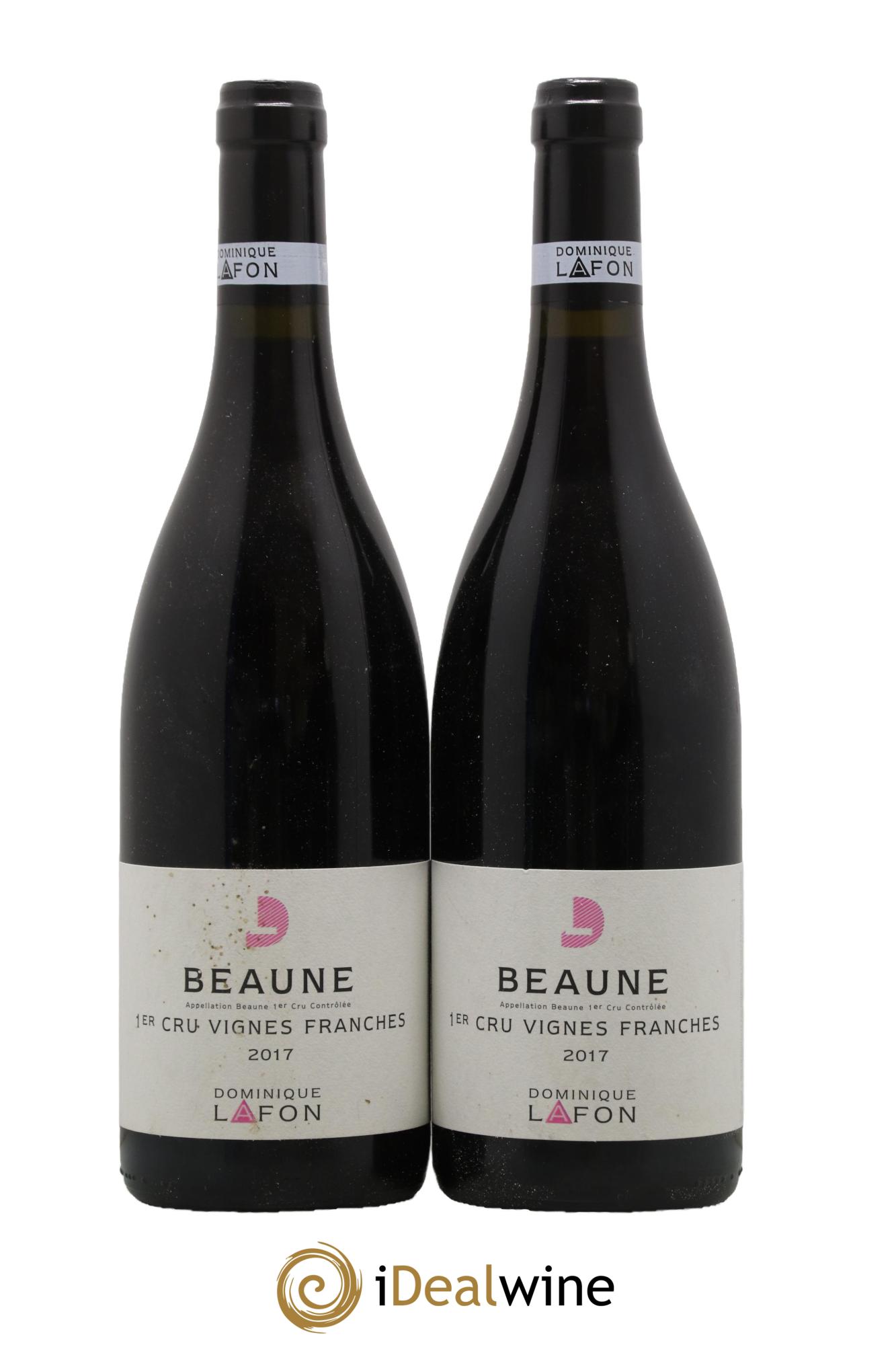 Beaune 1er Cru Vignes Franches Dominique Lafon 2017 - Lot de 2 bouteilles - 0