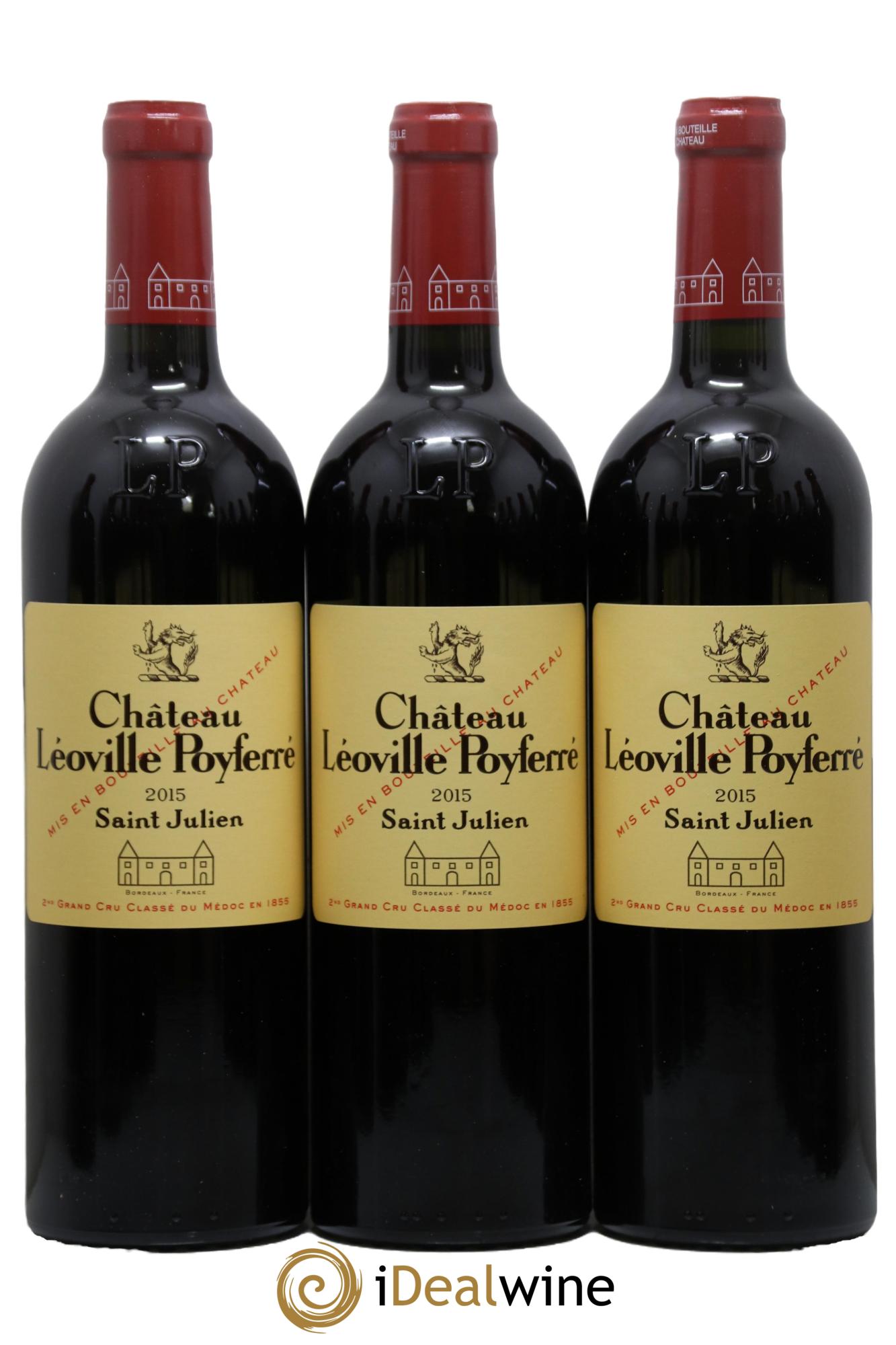 Château Léoville Poyferré 2ème Grand Cru Classé 2015 - Lot de 12 bouteilles - 3