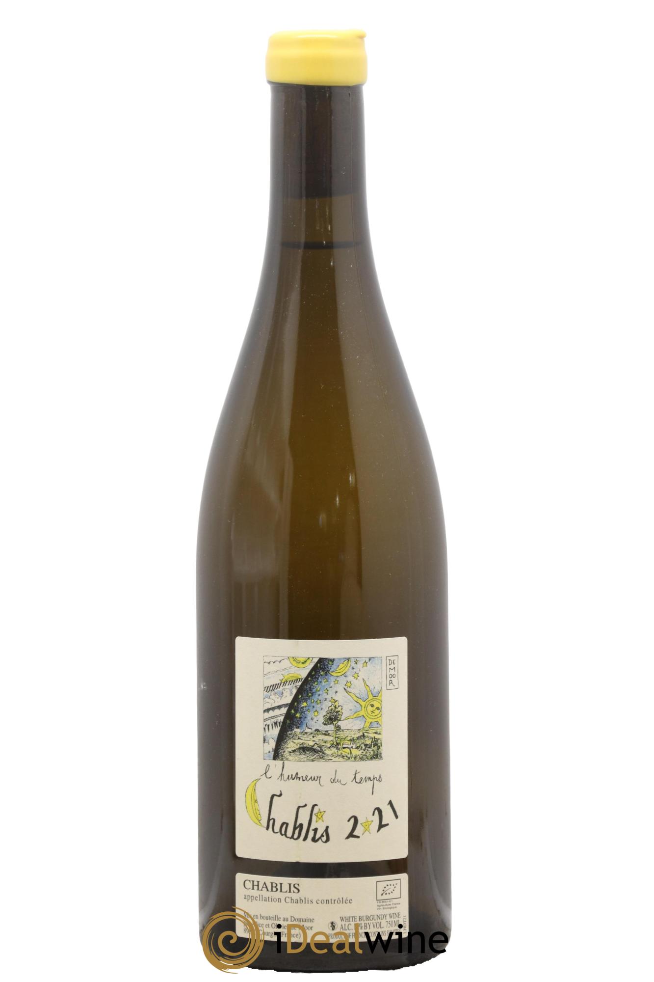 Chablis L'Humeur du Temps Alice et Olivier De Moor 2021 - Posten von 1 Flasche - 0