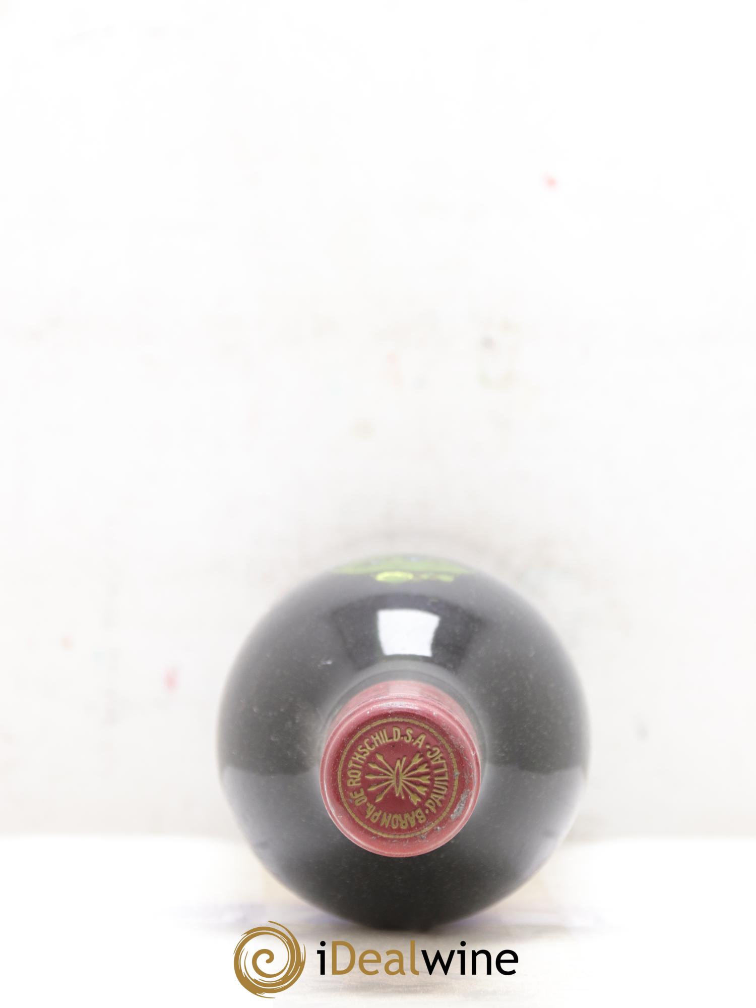 Château Mouton Rothschild 1er Grand Cru Classé 1980 - Lot de 1 bouteille - 1