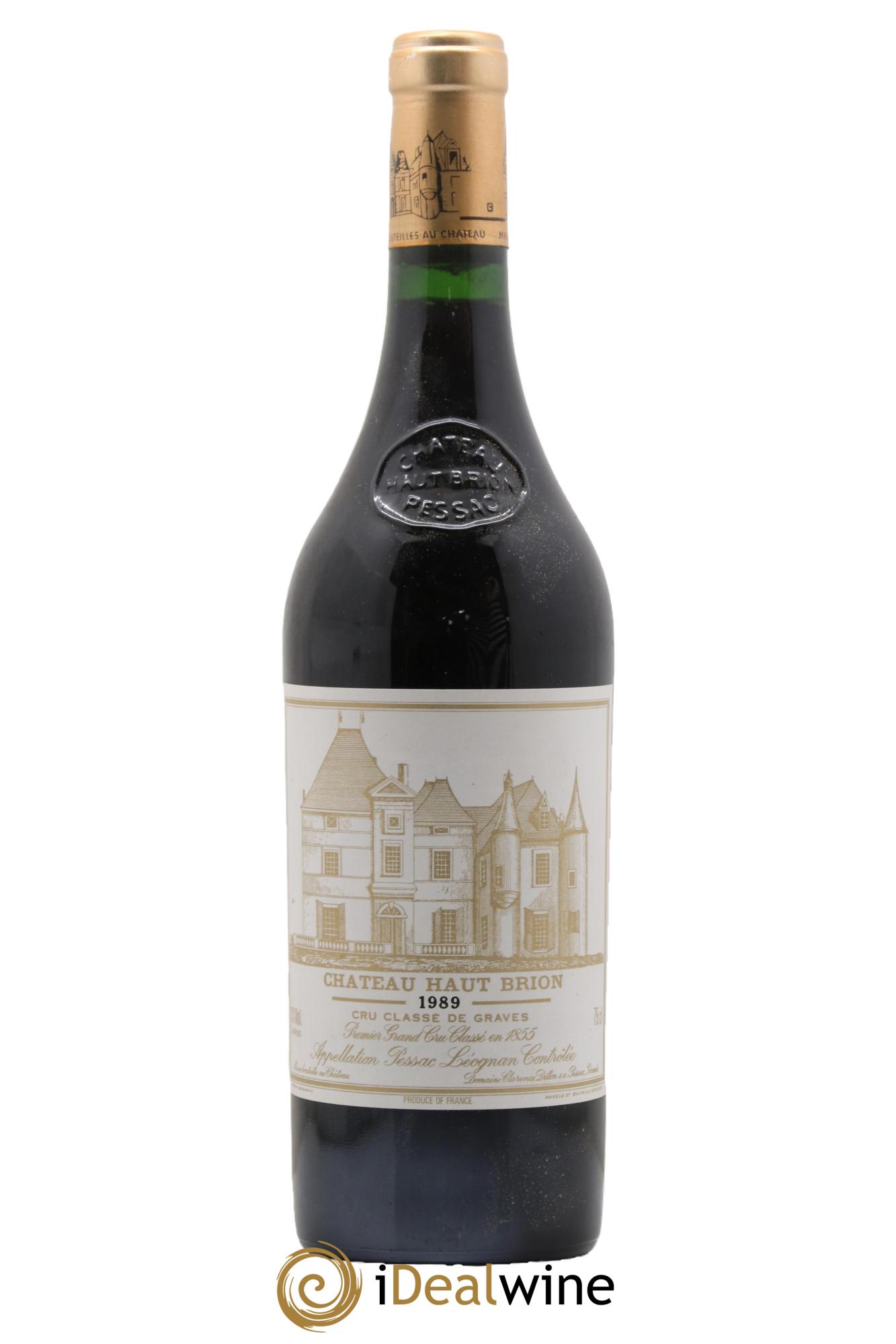 Château Haut Brion 1er Grand Cru Classé 1989 - Lot de 1 bouteille - 0