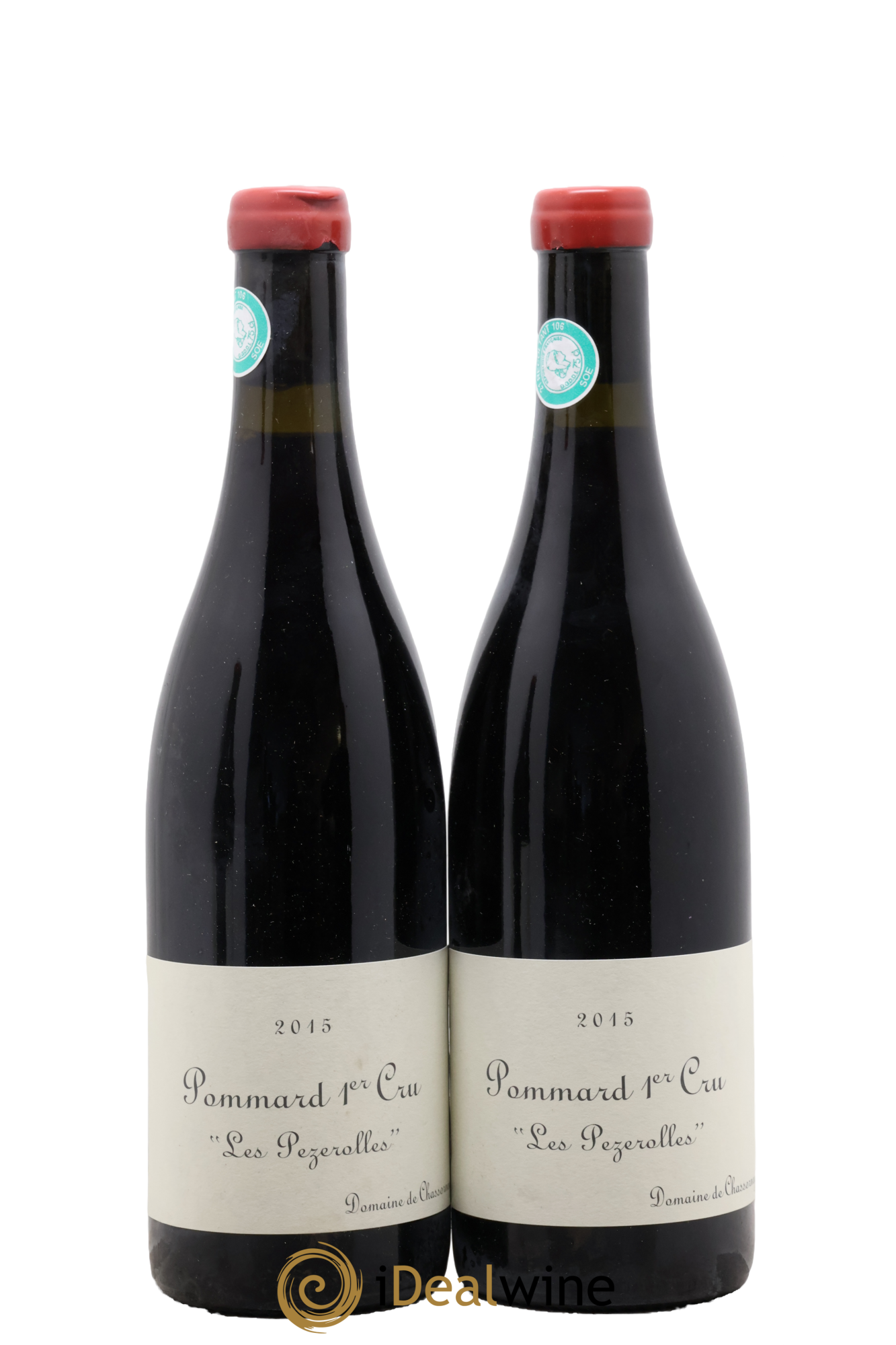 Pommard 1er Cru Les Pezerolles Domaine de Chassorney - Frédéric Cossard 2015 - Lot de 2 bouteilles - 0