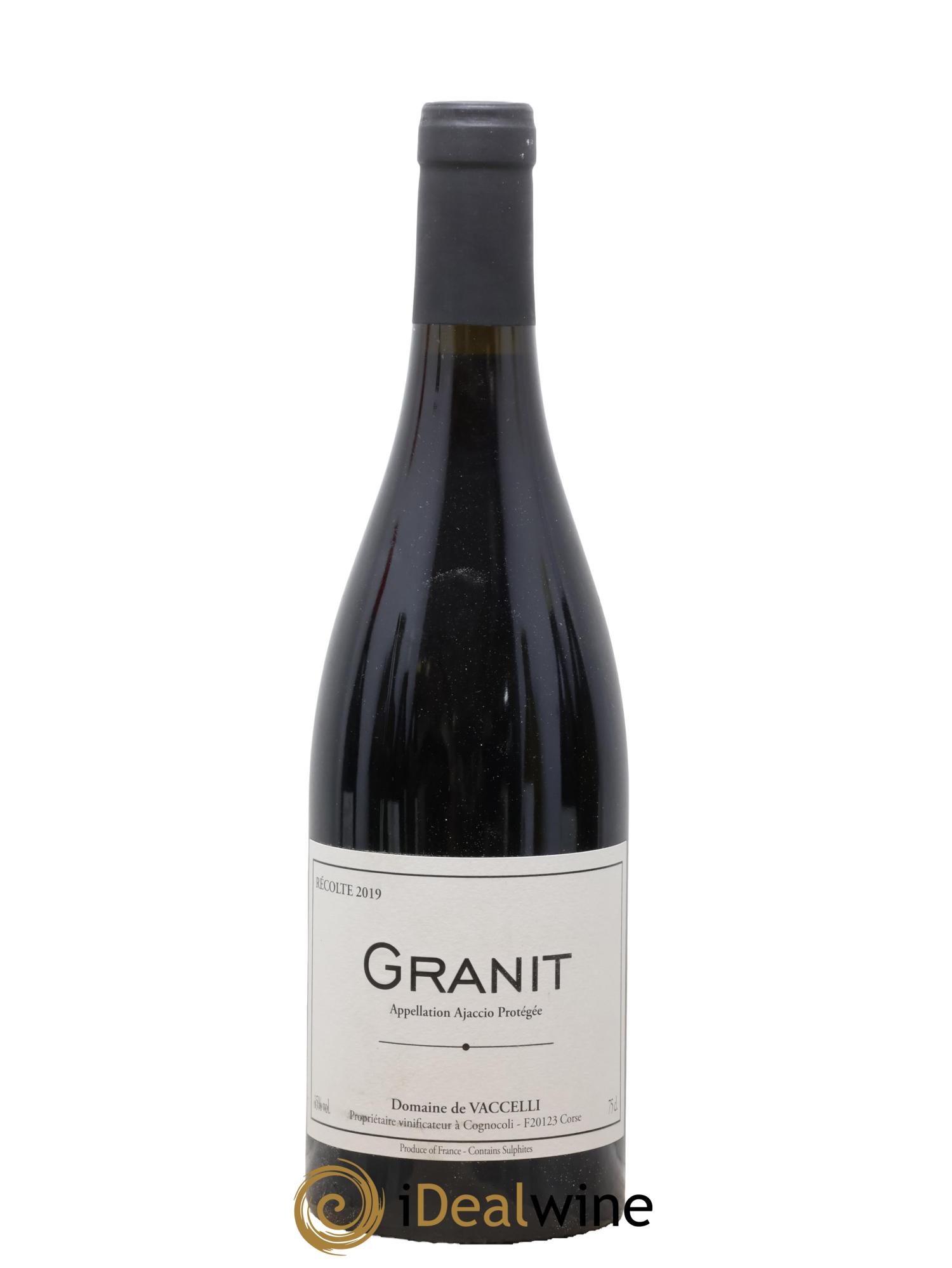 Ajaccio Granit Vaccelli 2019 - Lotto di 1 bottiglia - 0