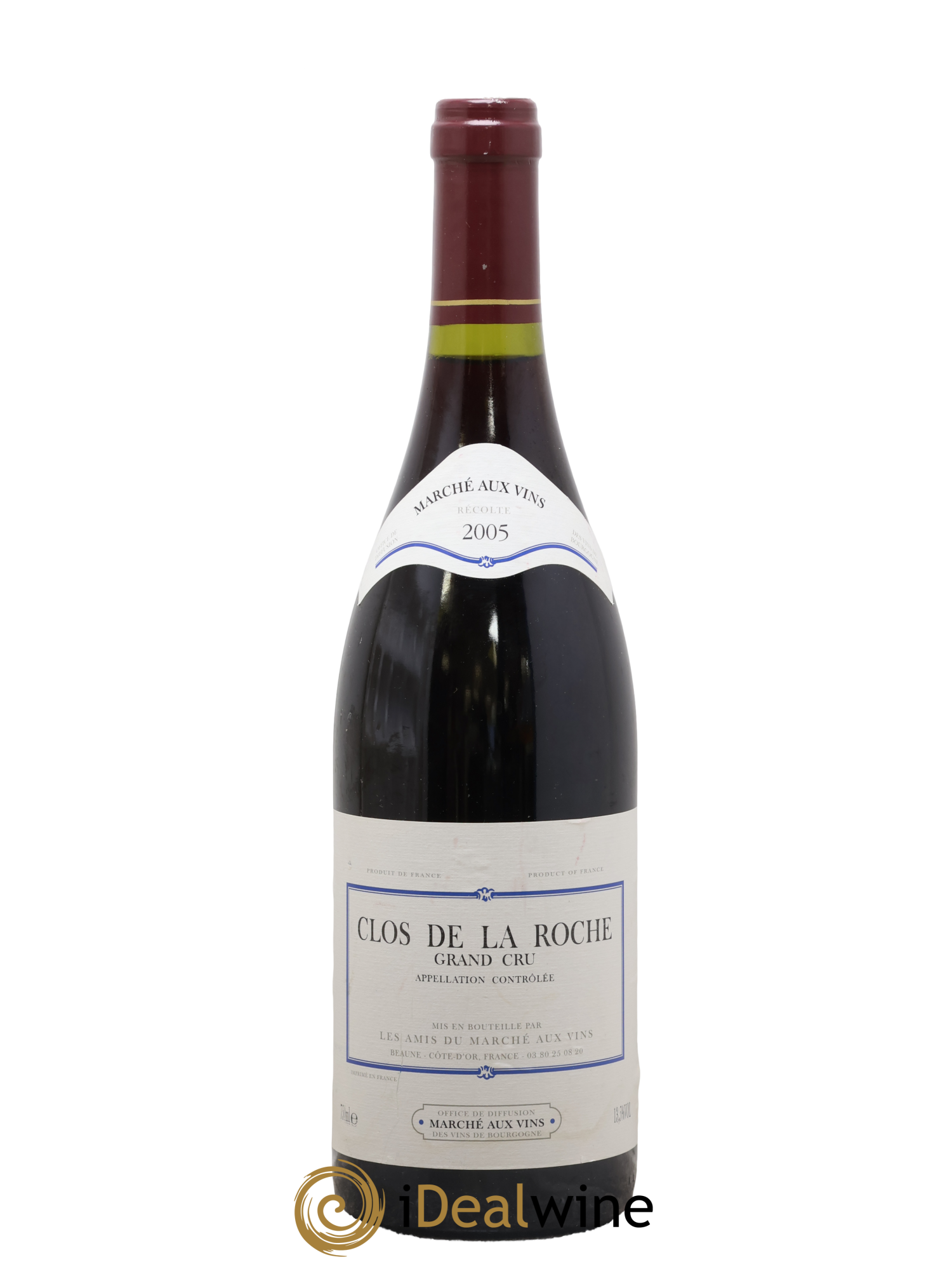 Clos de la Roche Grand Cru Marché aux vins 2005 - Lot de 1 bouteille - 0