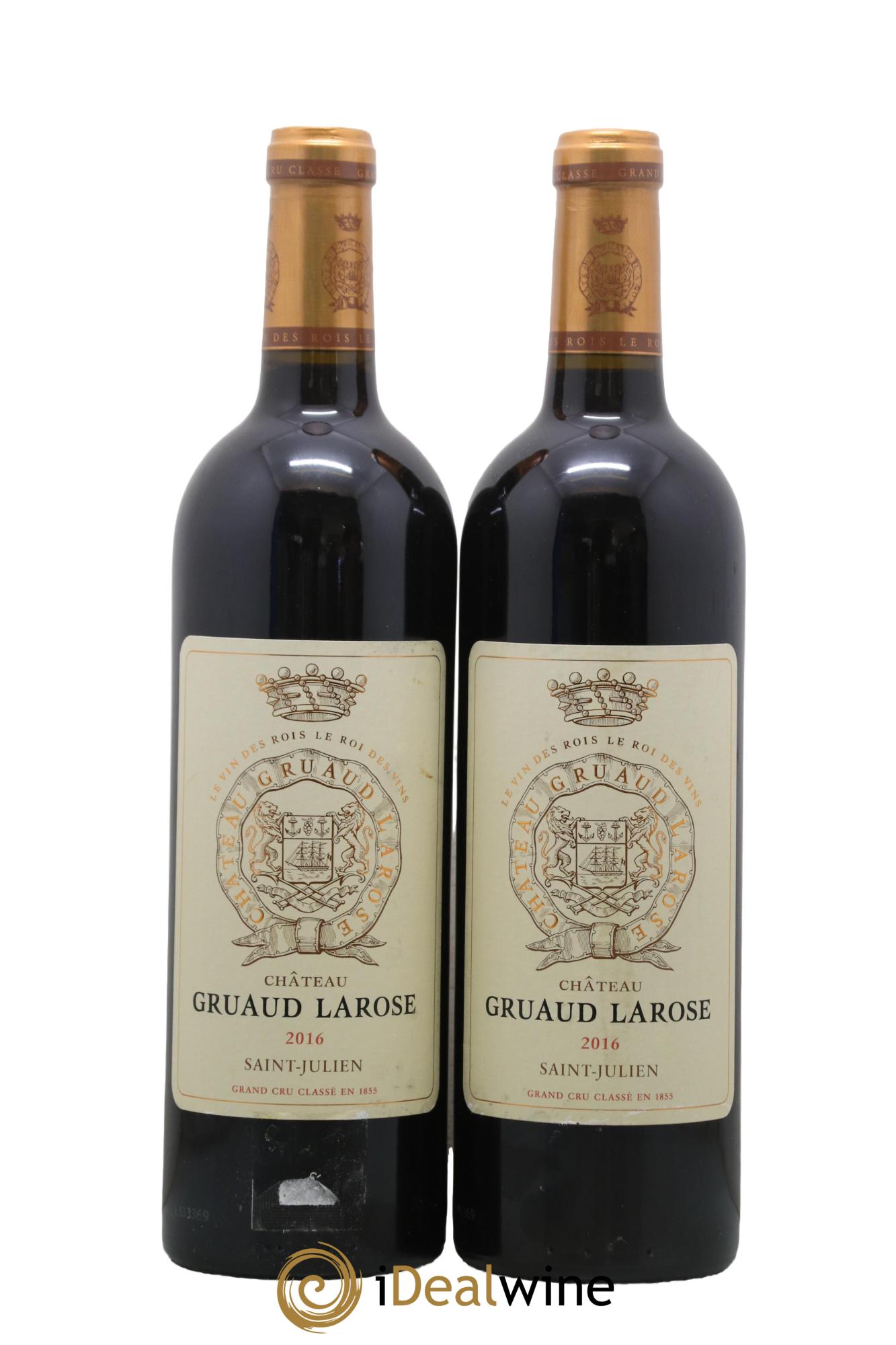 Château Gruaud Larose 2ème Grand Cru Classé 2016 - Posten von 2 Flaschen - 0