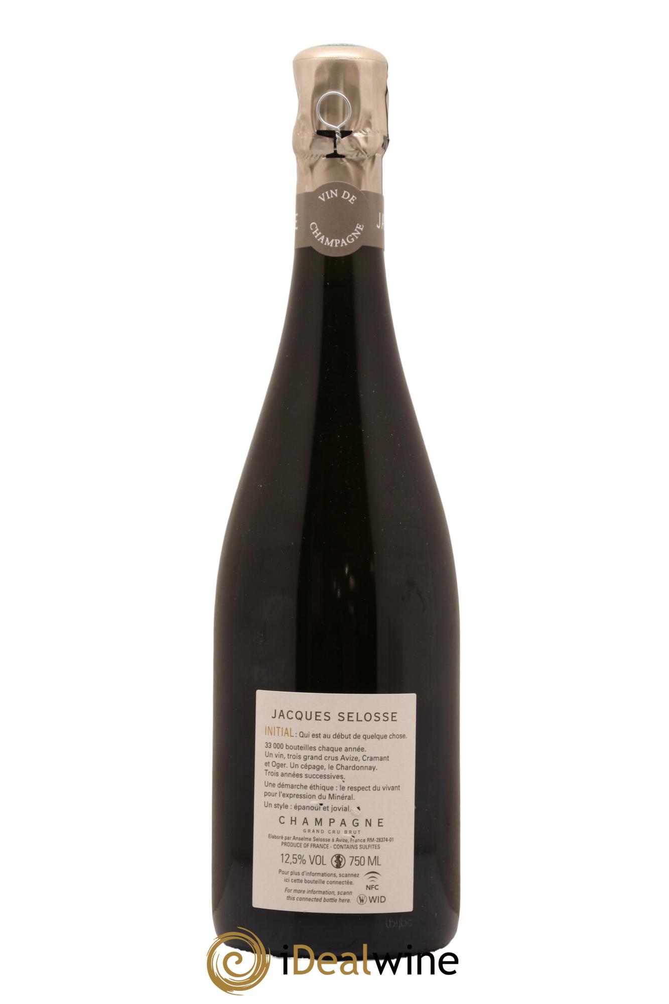 Initial Brut Jacques Selosse - Lot de 1 bouteille - 2