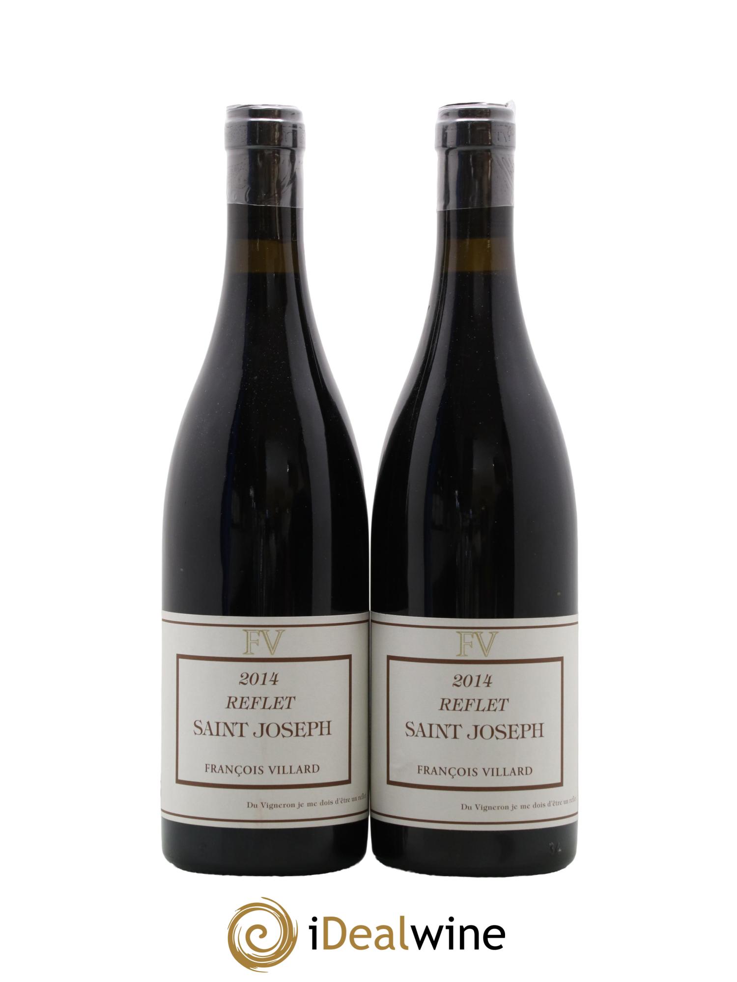Saint-Joseph Reflet François Villard 2014 - Lot de 2 bouteilles - 0