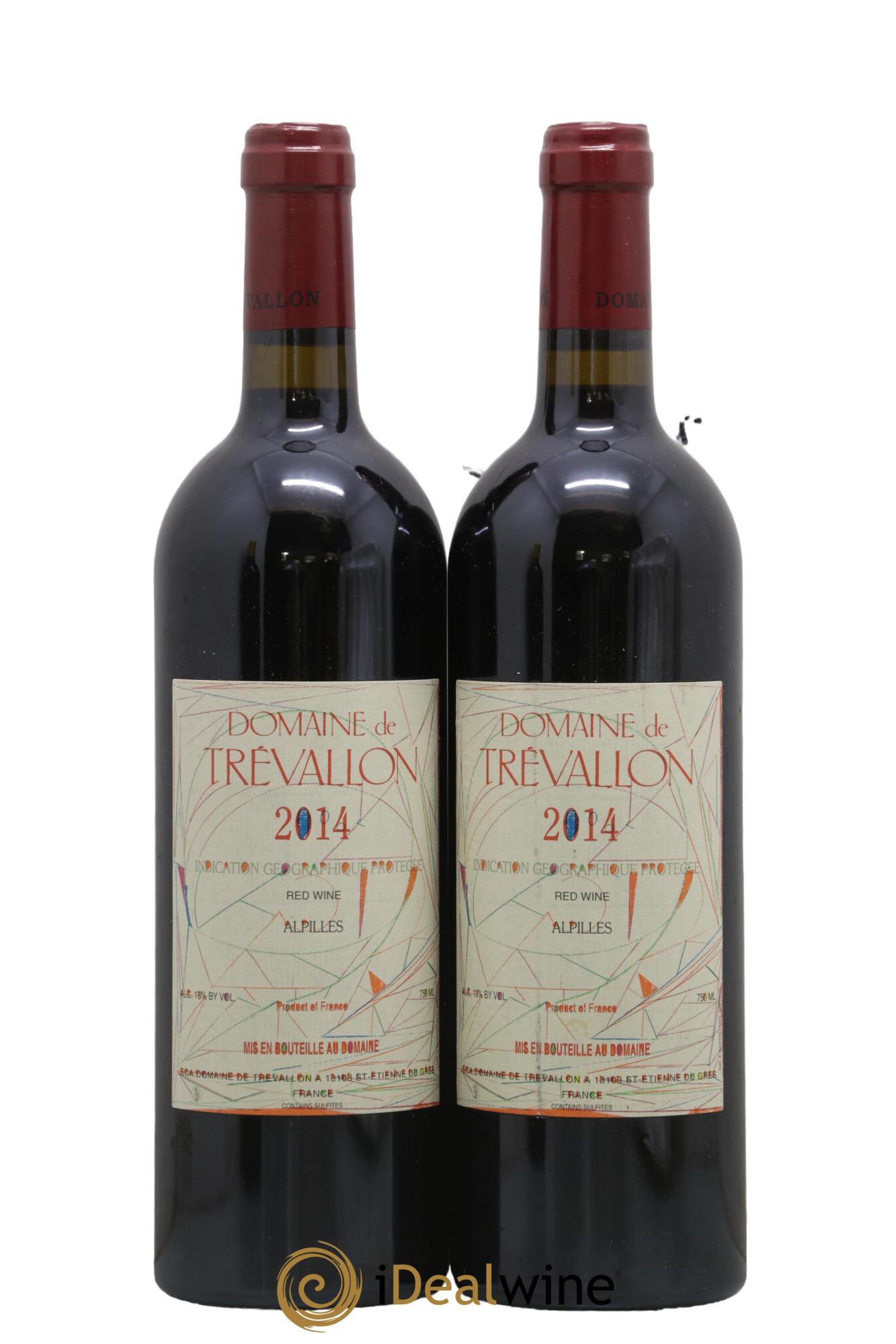 Alpilles Trévallon (Domaine de) Eloi Dürrbach 2014 - Lot de 2 bouteilles - 0