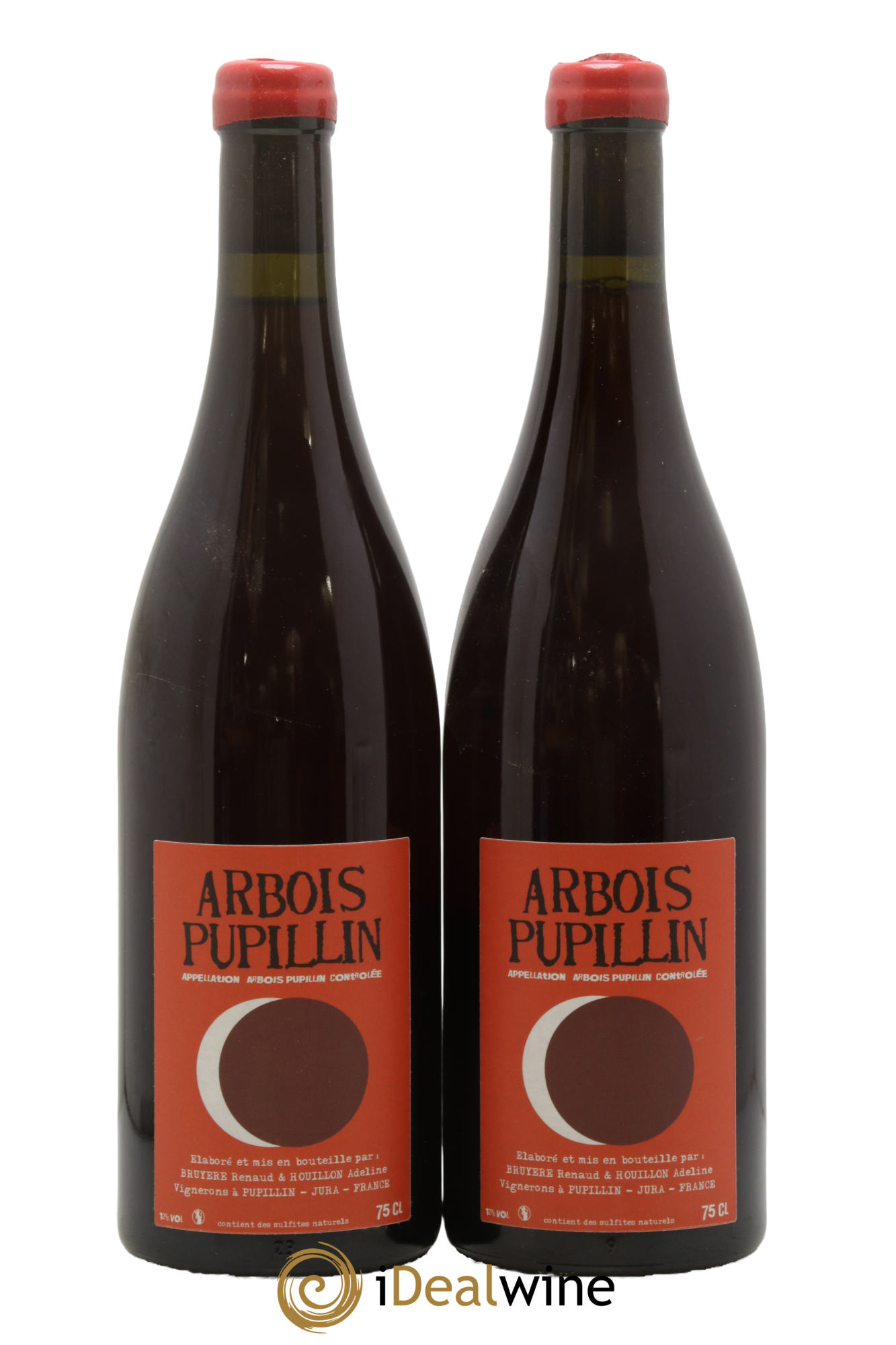 Arbois-Pupillin Ploussard Adeline Houillon & Renaud Bruyère 2016 - Posten von 2 Flaschen - 0