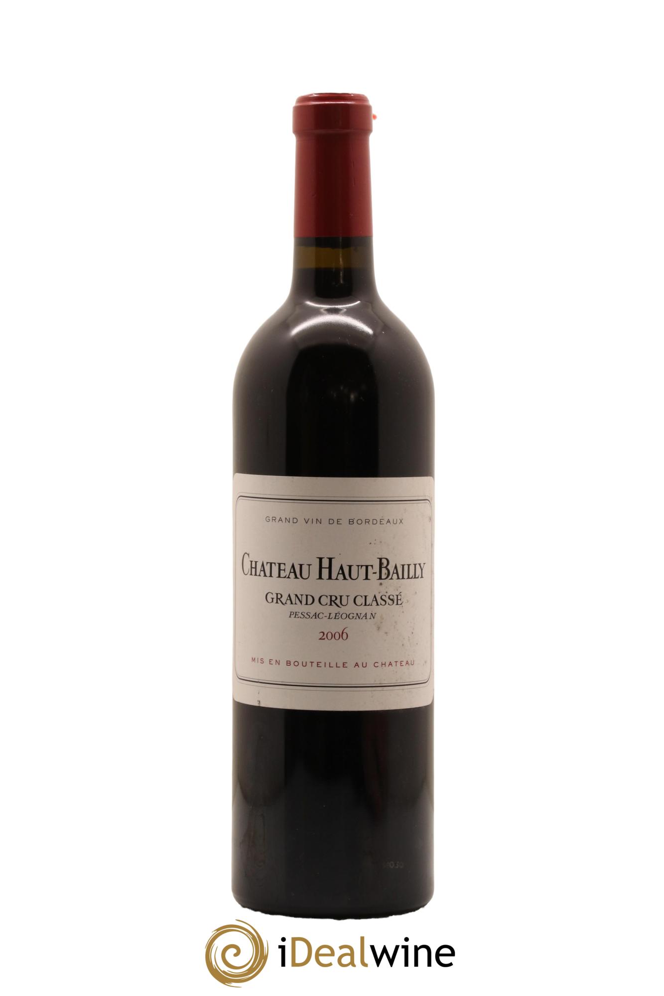 Château Haut-Bailly Cru Classé de Graves 2006 - Lot de 1 bouteille - 0