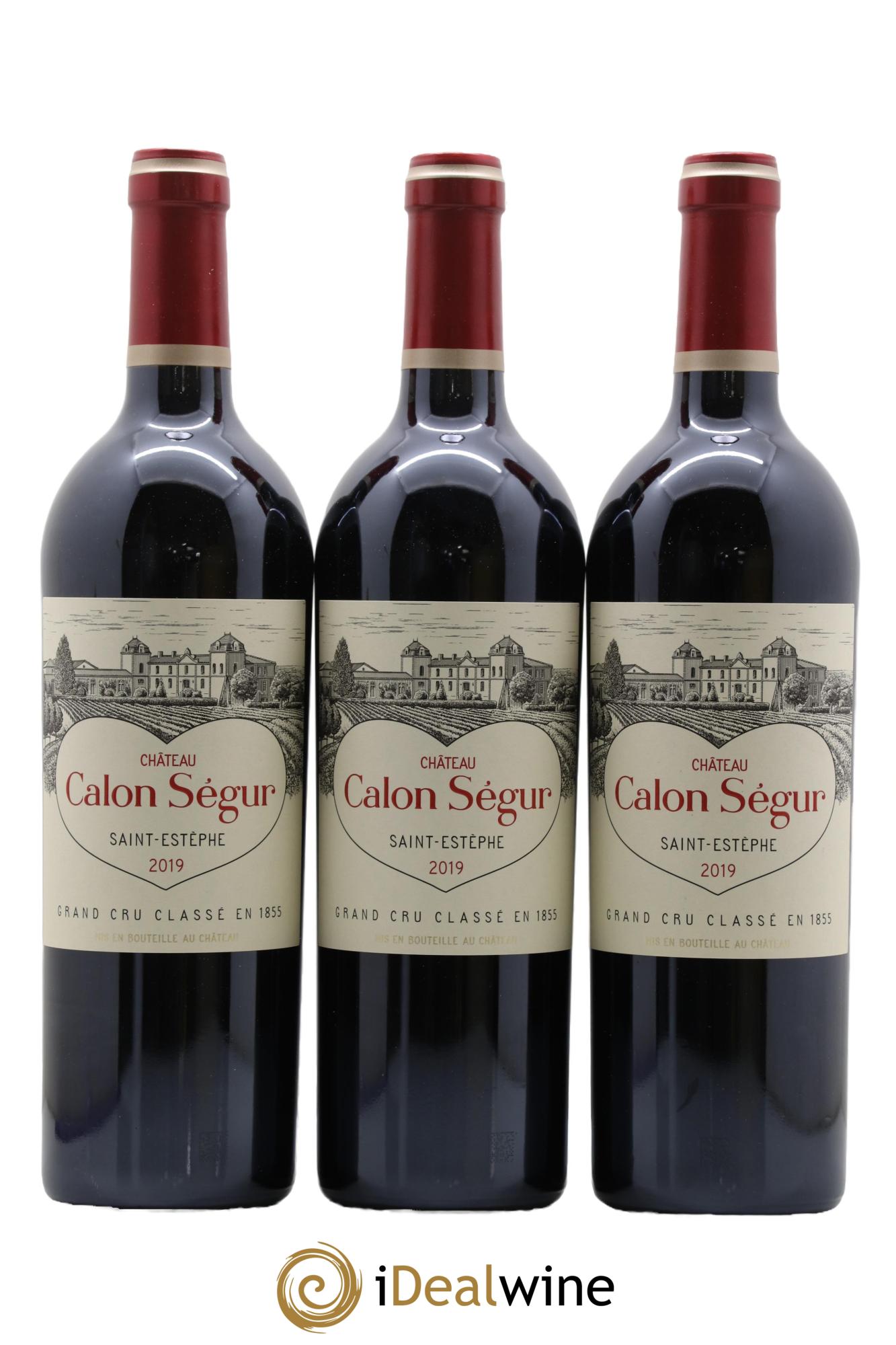 Château Calon Ségur 3ème Grand Cru Classé  2019 - Lot of 12 bottles - 1