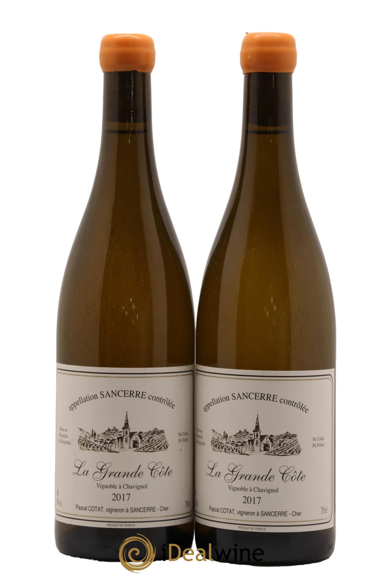 Sancerre La Grande Côte Pascal Cotat 2017 - Posten von 2 Flaschen - 0