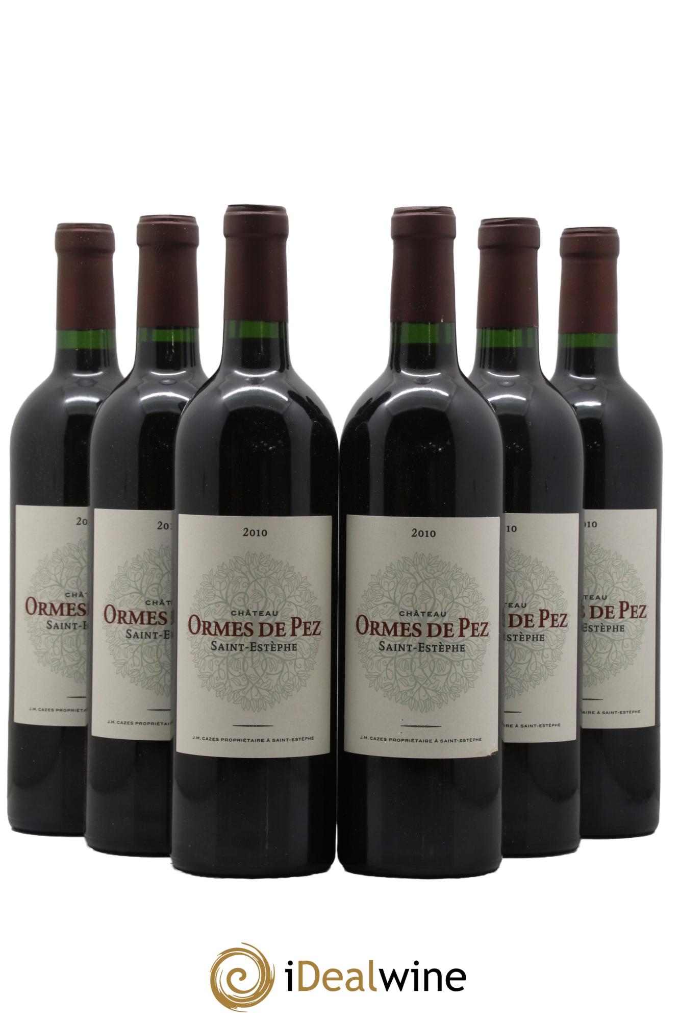 Château les Ormes de Pez 2010 - Lotto di 6 bottiglie - 0