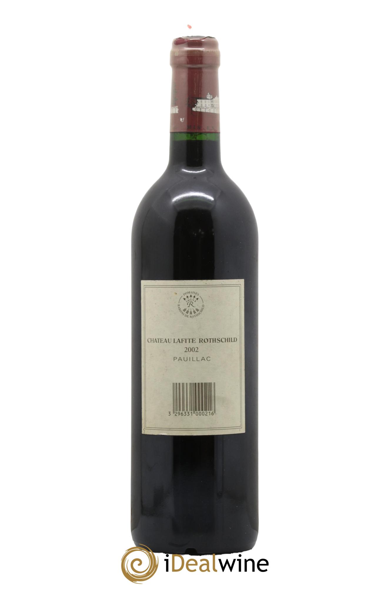 Château Lafite Rothschild 1er Grand Cru Classé 2002 - Posten von 1 Flasche - 1