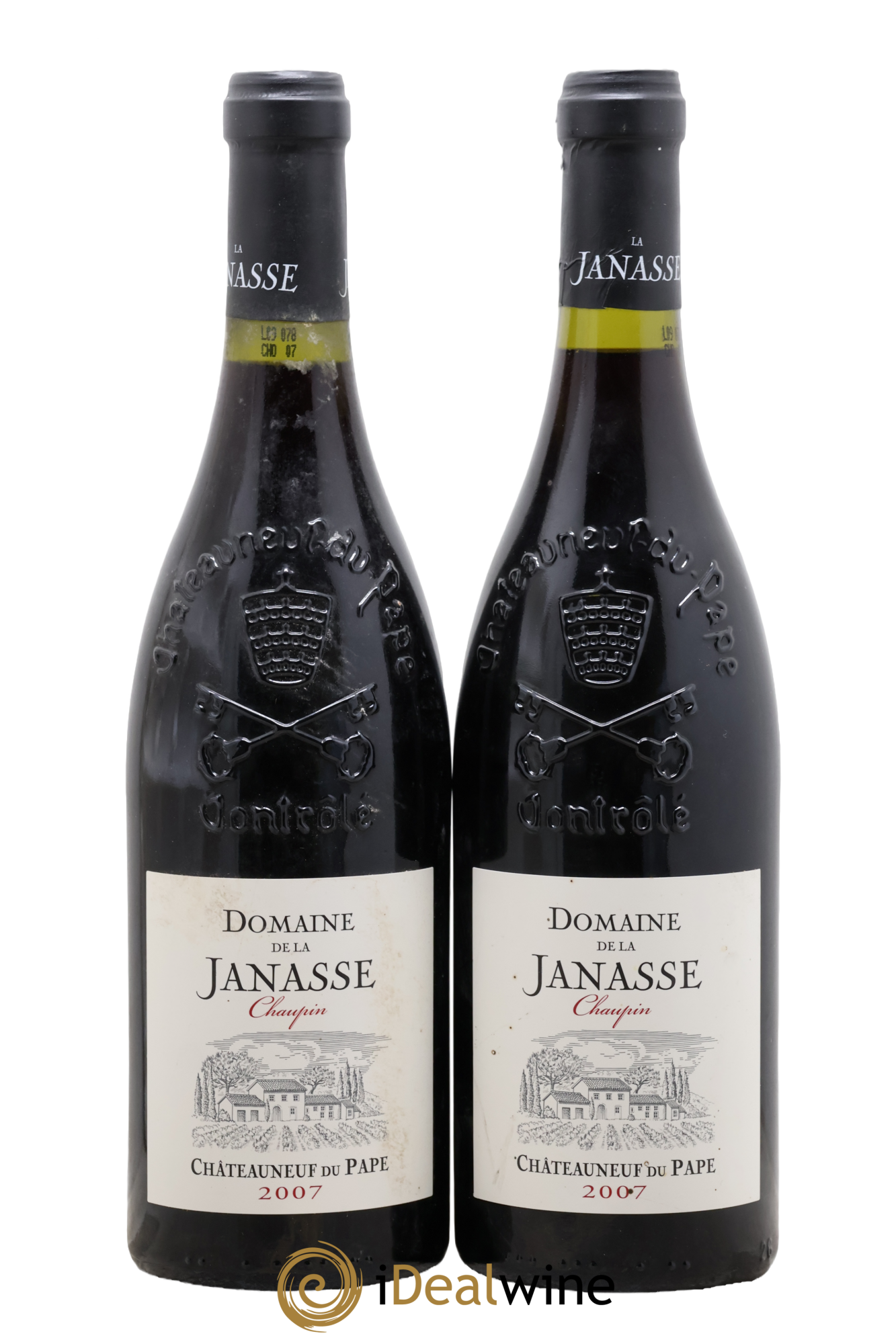 Châteauneuf-du-Pape Cuvée Chaupin La Janasse (Domaine de) 2007 - Lot de 2 bouteilles - 0