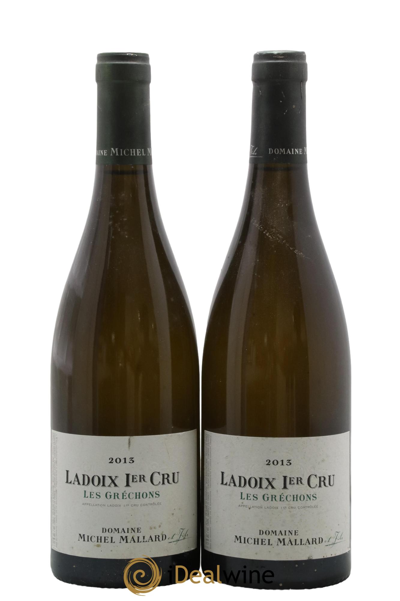 Ladoix 1er Cru Gréchon Michel Mallard 2013 - Lot de 2 bouteilles - 0