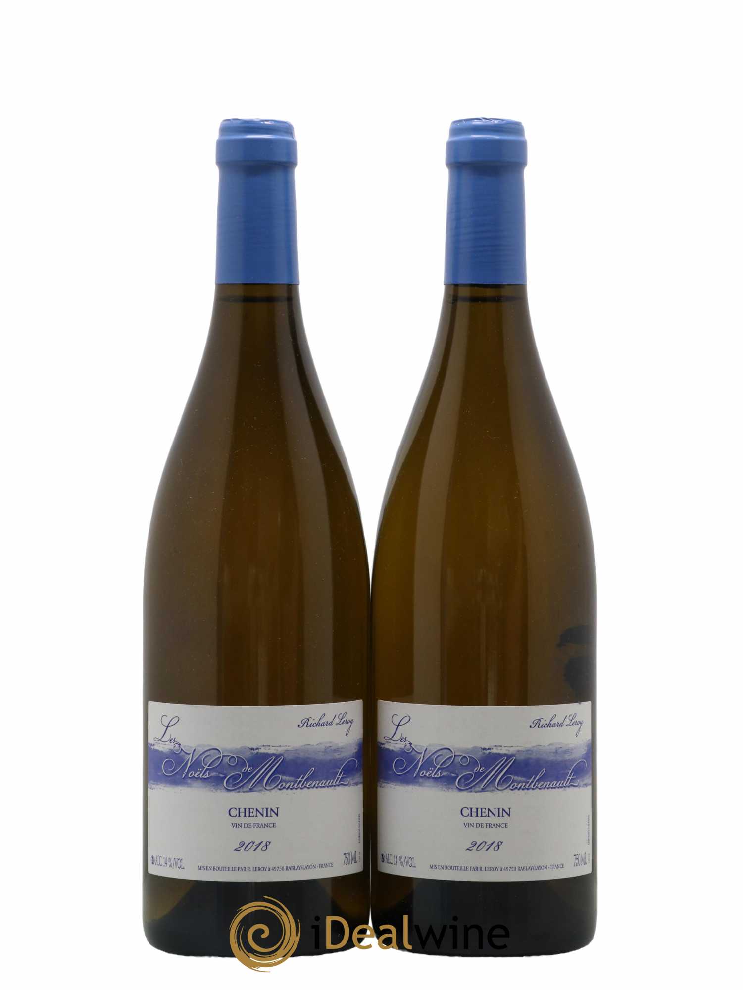 Vin de France Les Noëls de Montbenault Richard Leroy 2018 - Lot de 2 bouteilles - 0