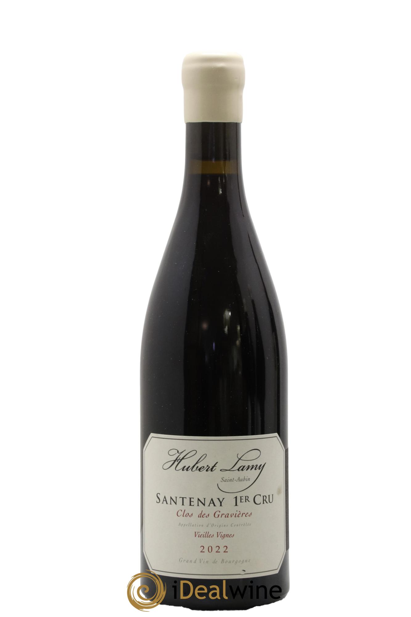 Santenay 1er Cru Clos des Gravières Vieilles Vignes Hubert Lamy 2022 - Lot de 1 bouteille - 0