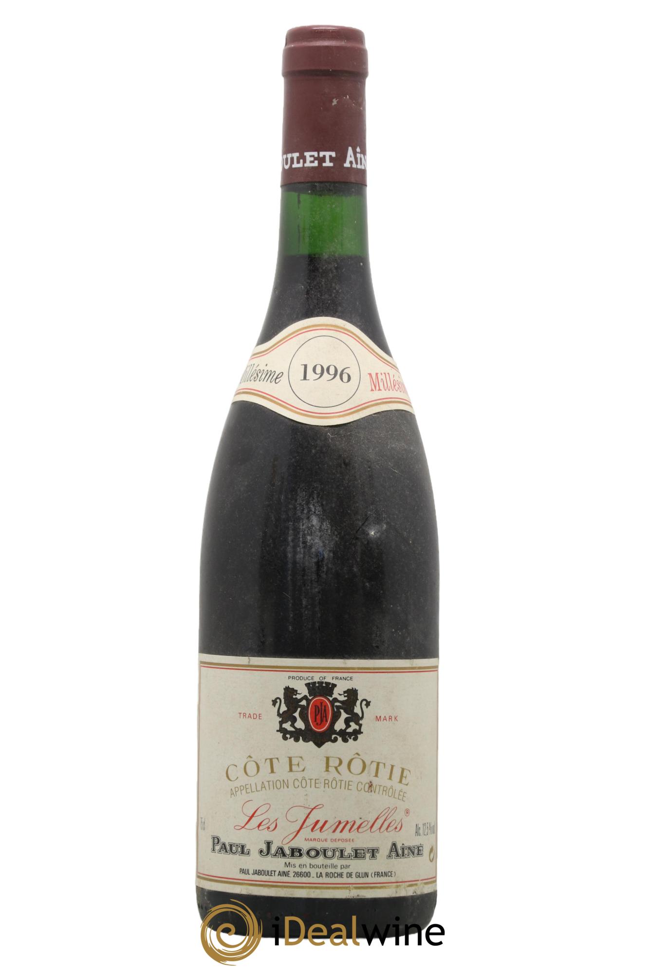 Côte-Rôtie Les Jumelles Paul Jaboulet Ainé 1996 - Posten von 1 Flasche - 0