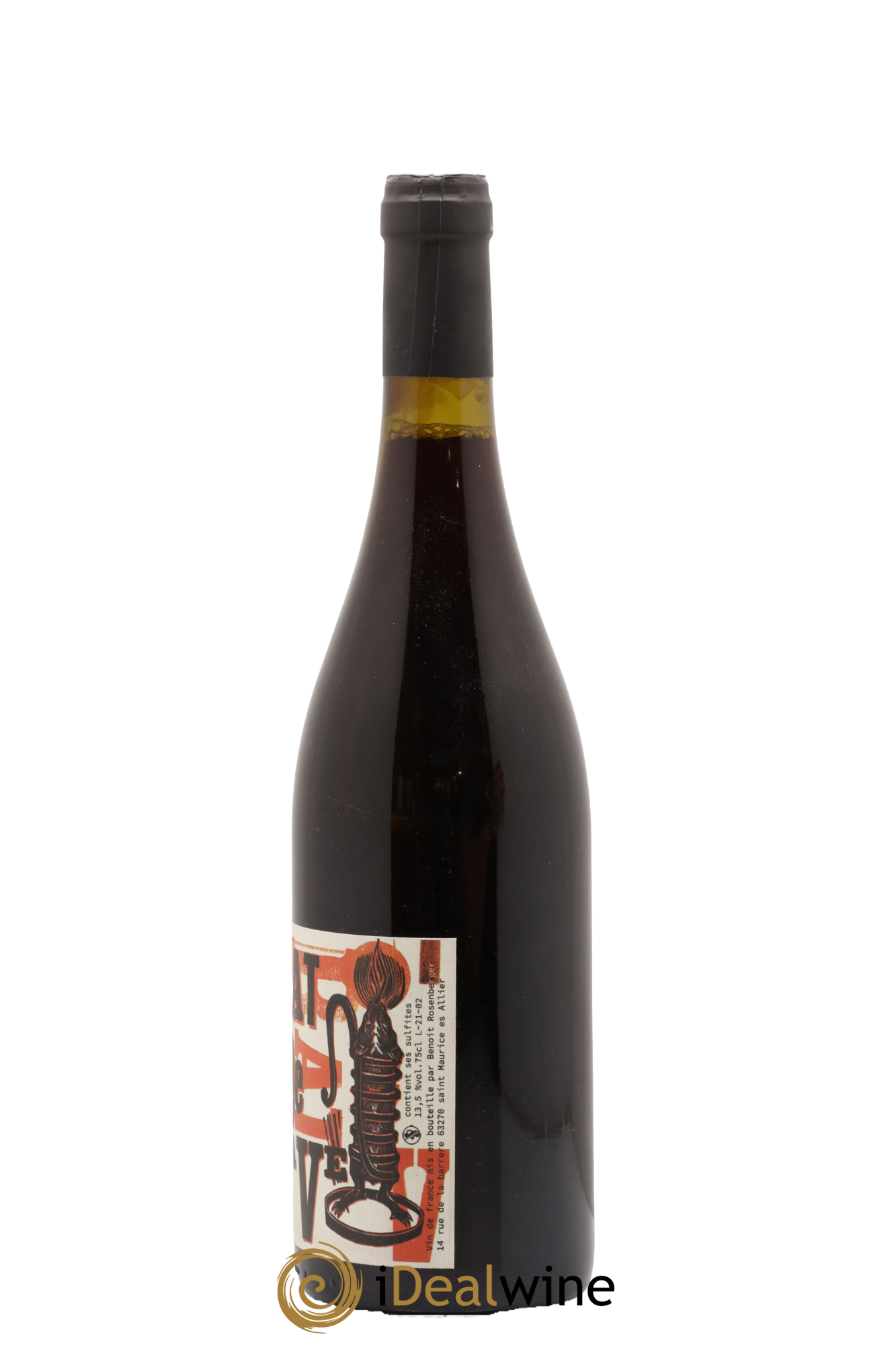 Vin de France Rat de Cave Benoit Rosenberger 2021 - Lot of 1 bottle - 1