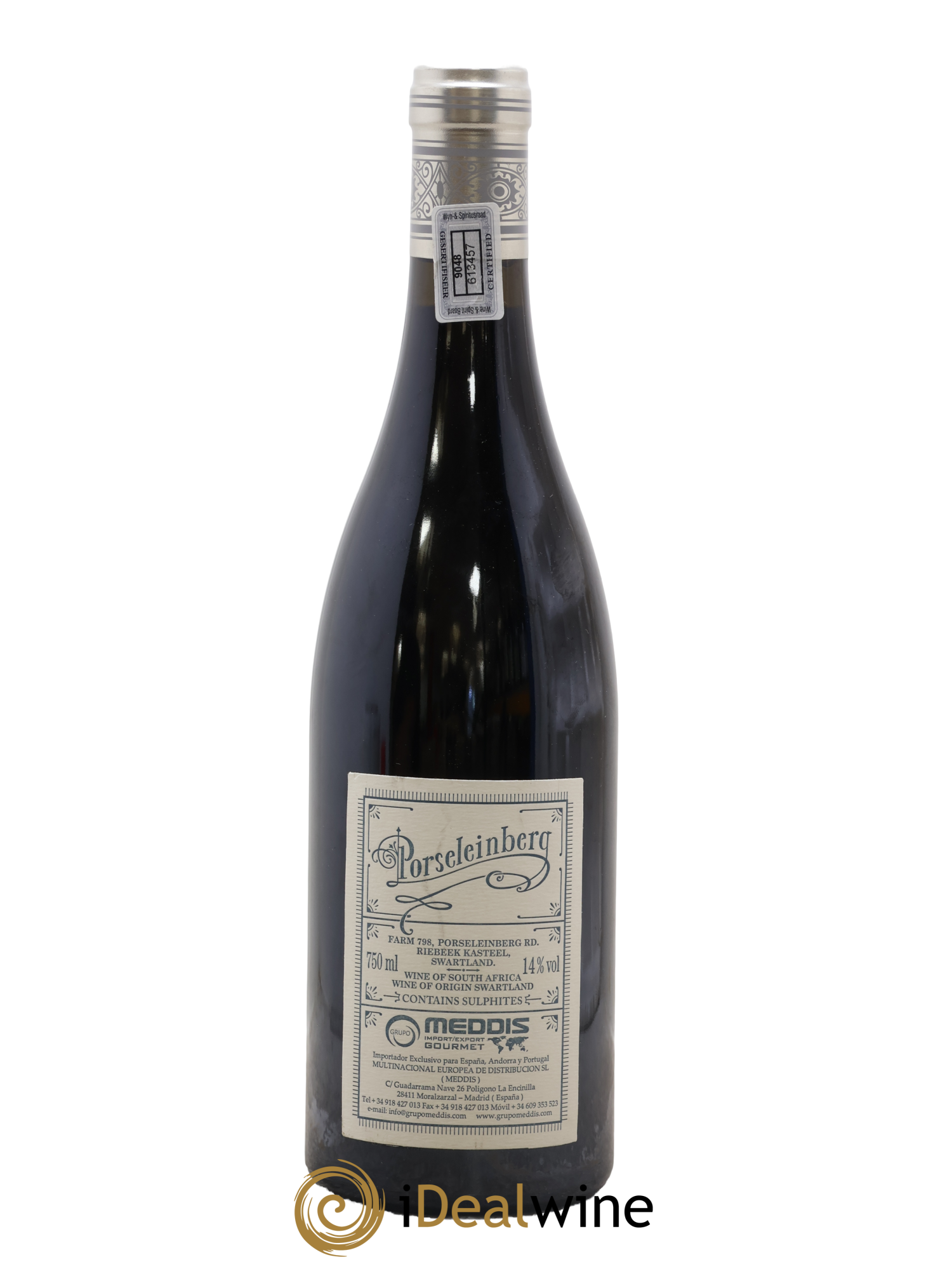Afrique du Sud Swartland Porseleinberg 2018 - Lot de 1 bouteille - 1